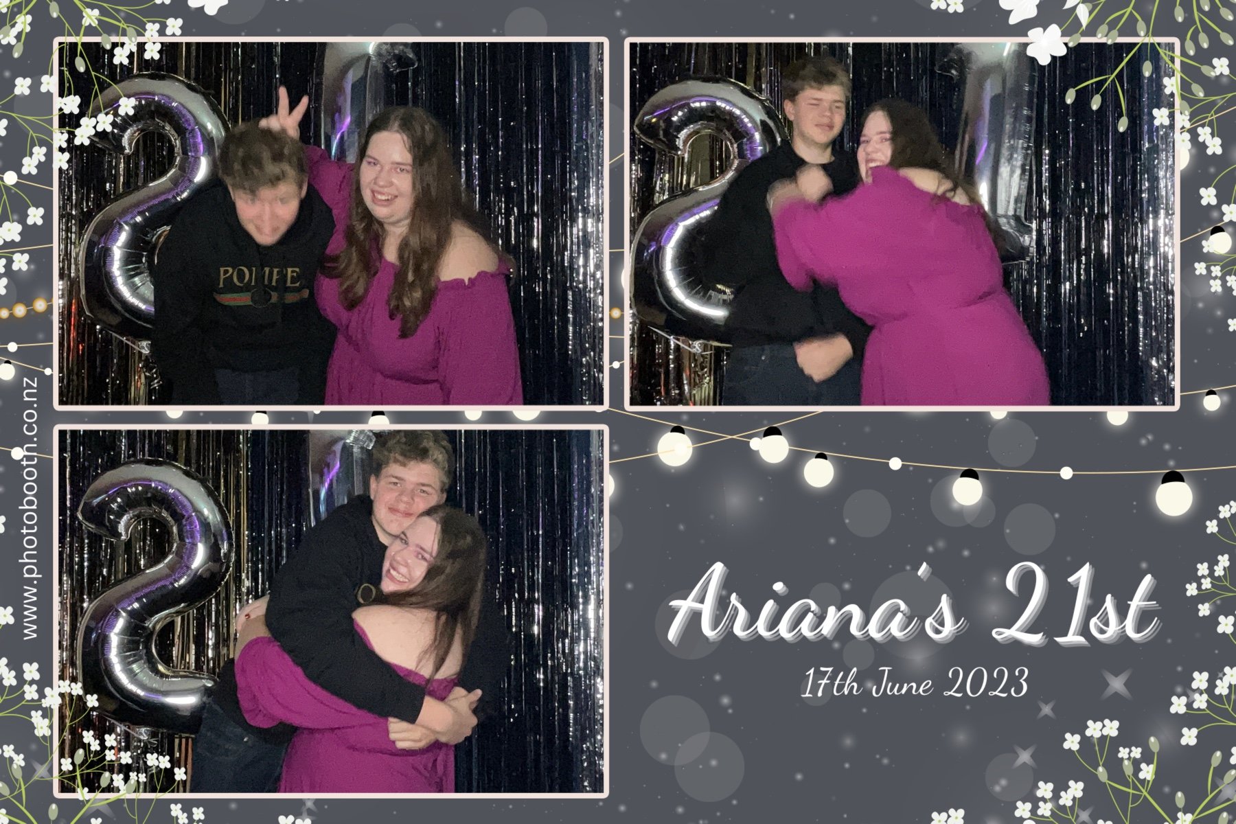 Ariana's 21st | View more photos from the event at gallery.photobooth.co.nz/u/SelfieCentral/Arianas-21st