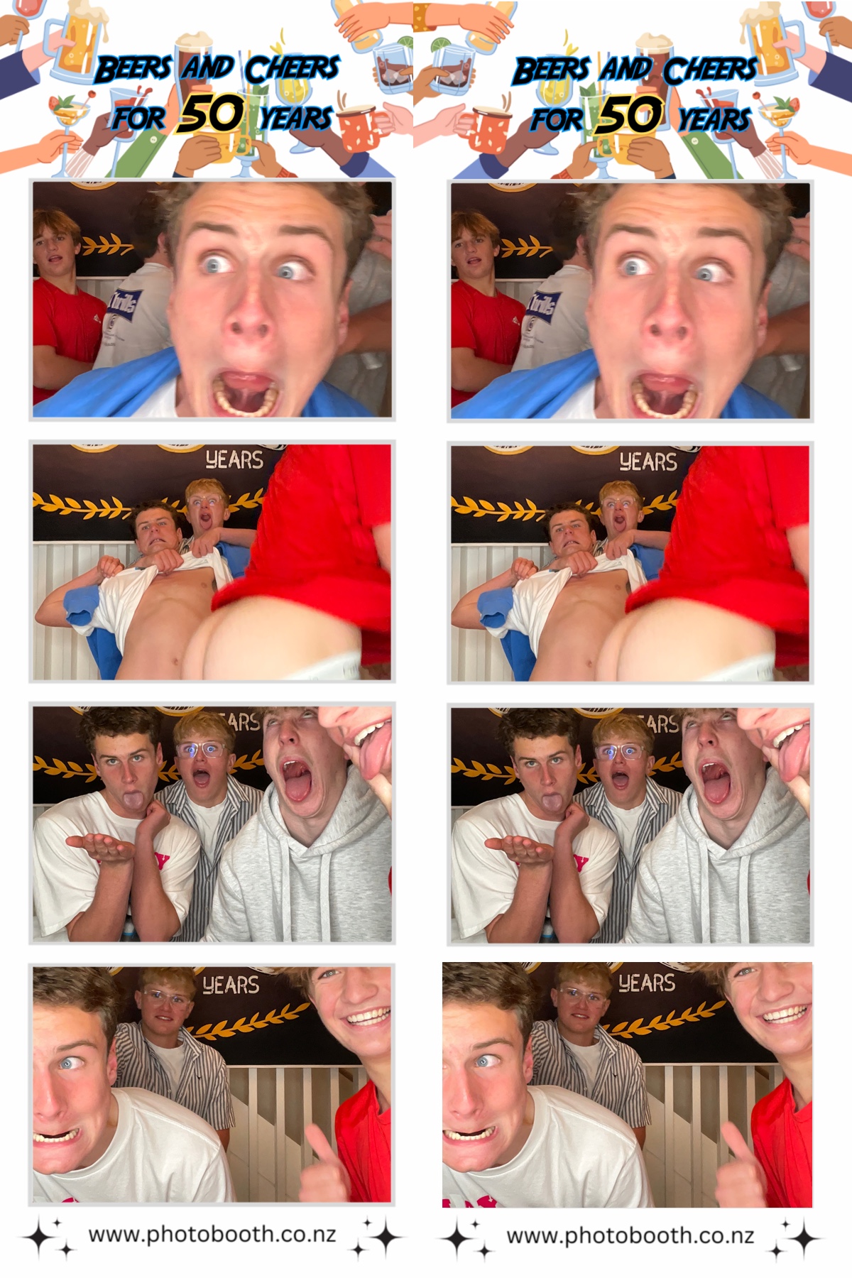 Beers and Cheers for 50 Years! | View more photos from the event at gallery.photobooth.co.nz/u/SelfieCentral/Beers-and-Cheers-for-50-Years