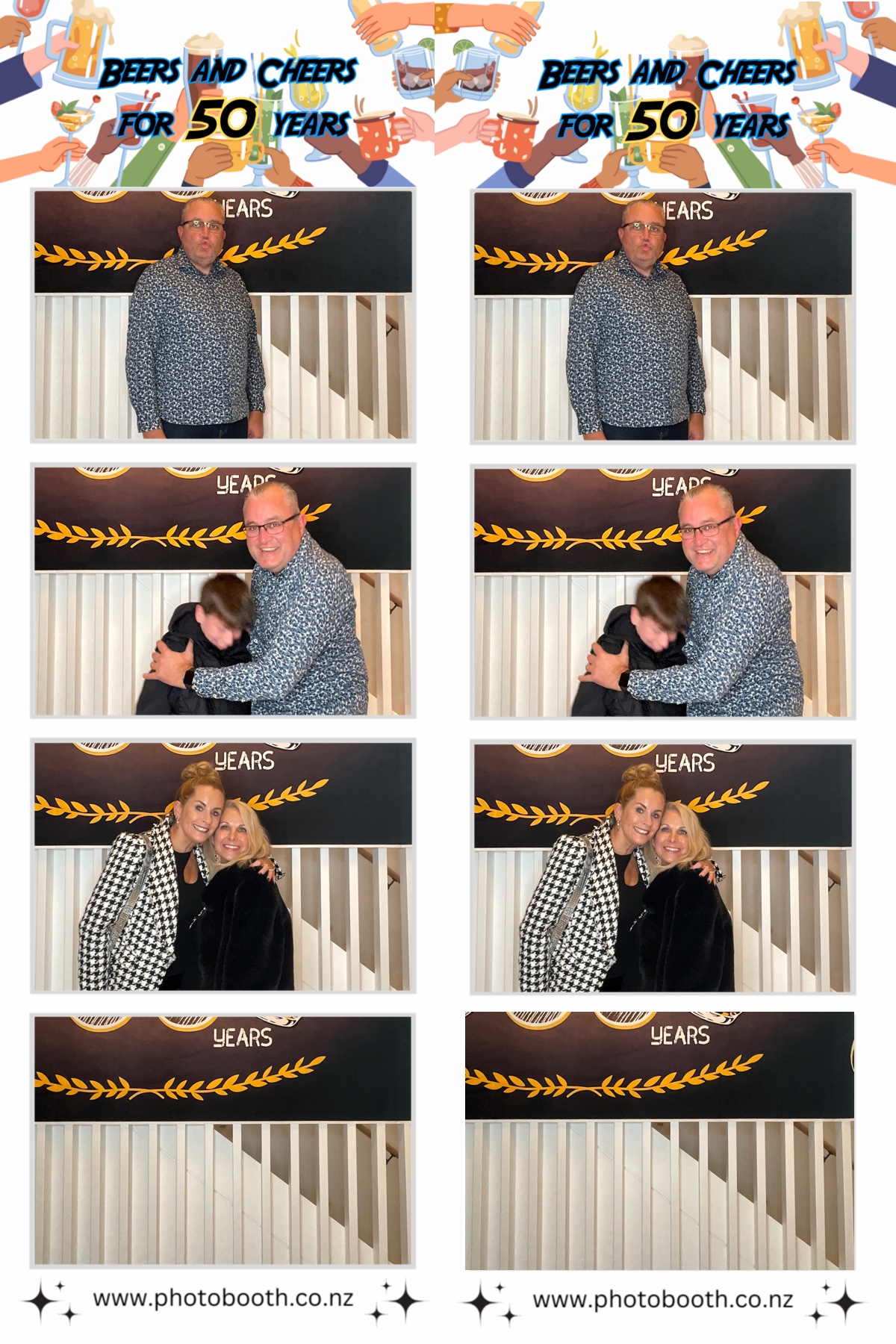 Beers and Cheers for 50 Years! | View more photos from the event at gallery.photobooth.co.nz/u/SelfieCentral/Beers-and-Cheers-for-50-Years