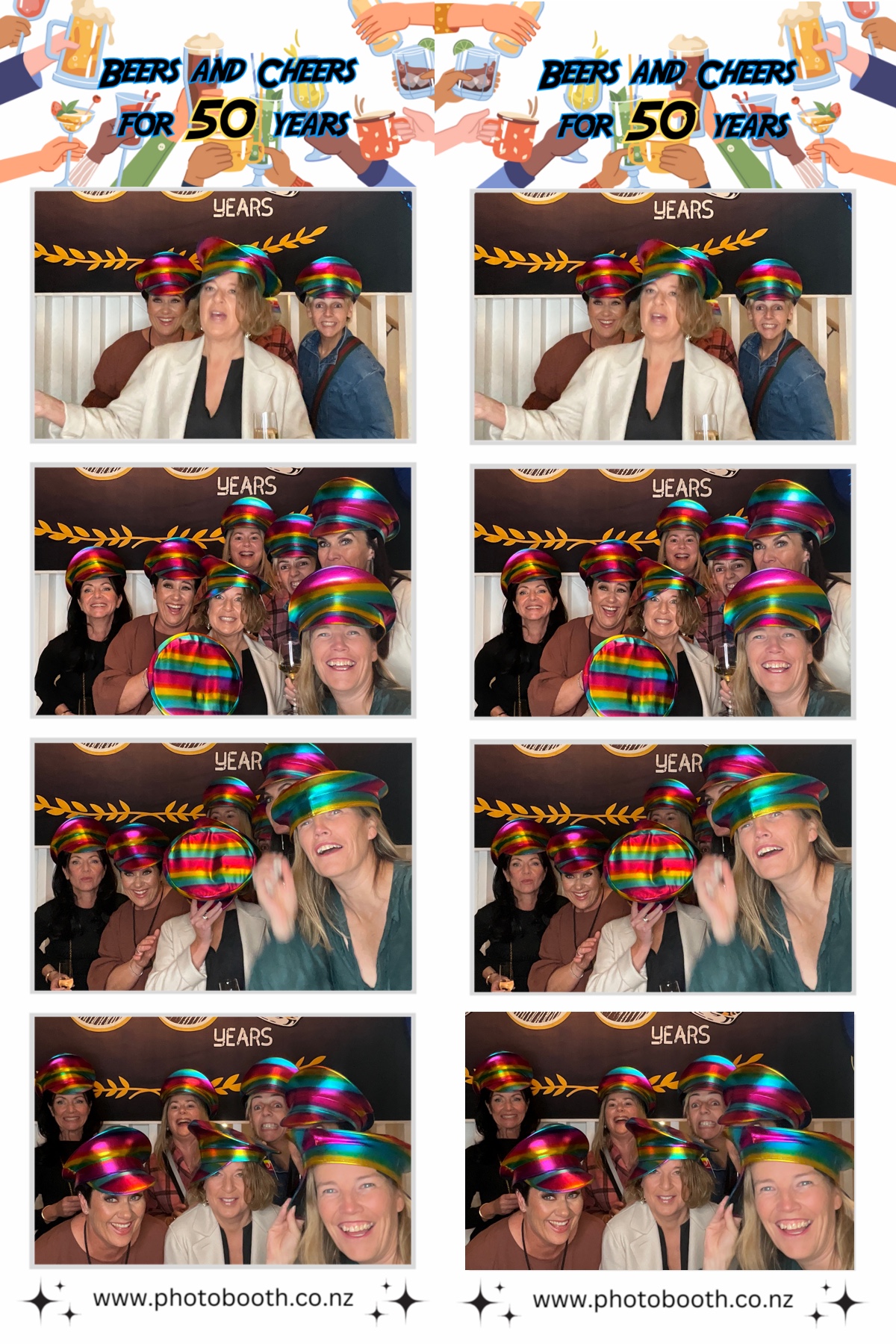 Beers and Cheers for 50 Years! | View more photos from the event at gallery.photobooth.co.nz/u/SelfieCentral/Beers-and-Cheers-for-50-Years