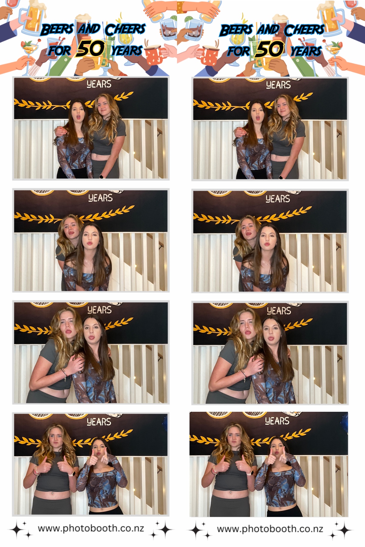 Beers and Cheers for 50 Years! | View more photos from the event at gallery.photobooth.co.nz/u/SelfieCentral/Beers-and-Cheers-for-50-Years
