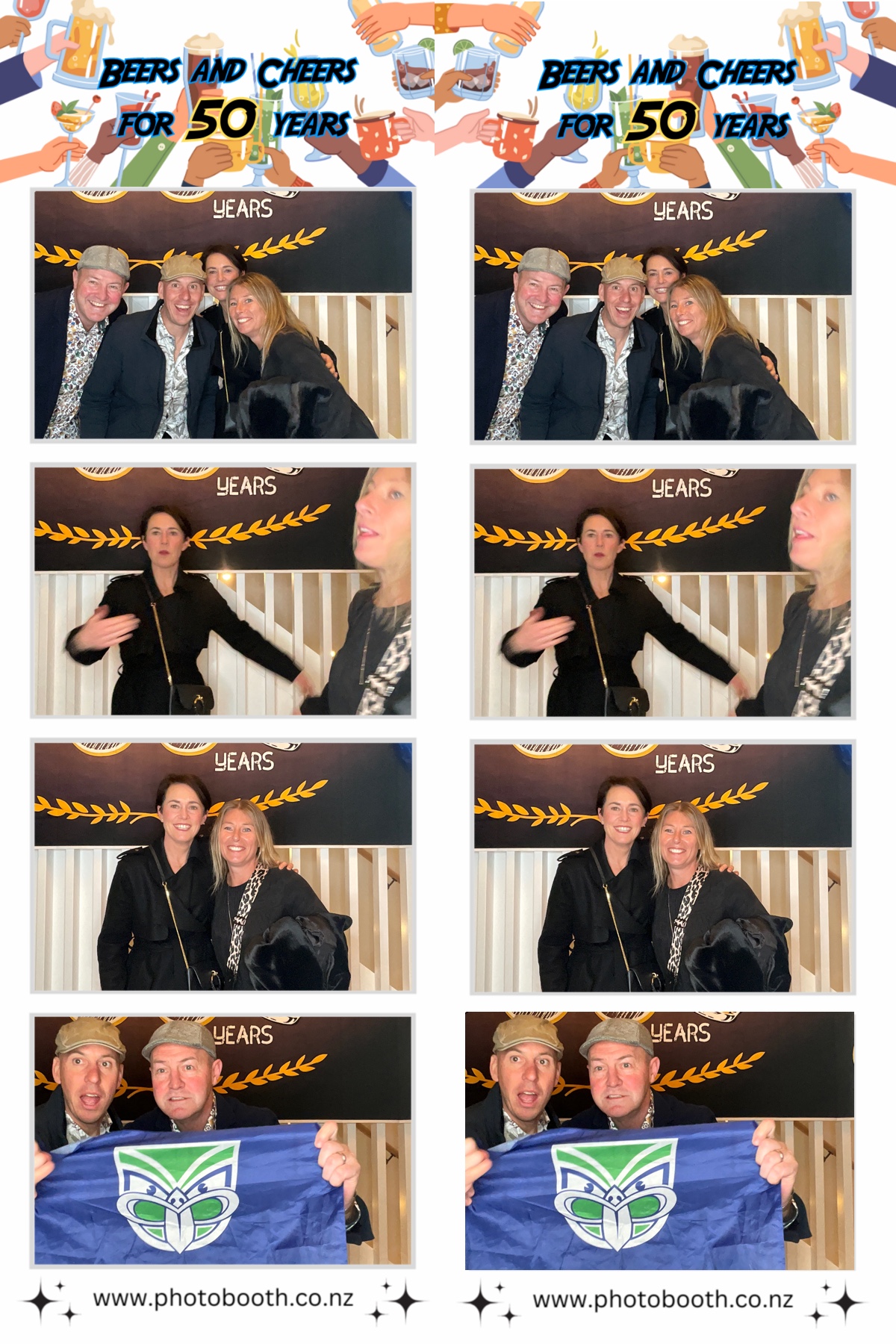 Beers and Cheers for 50 Years! | View more photos from the event at gallery.photobooth.co.nz/u/SelfieCentral/Beers-and-Cheers-for-50-Years