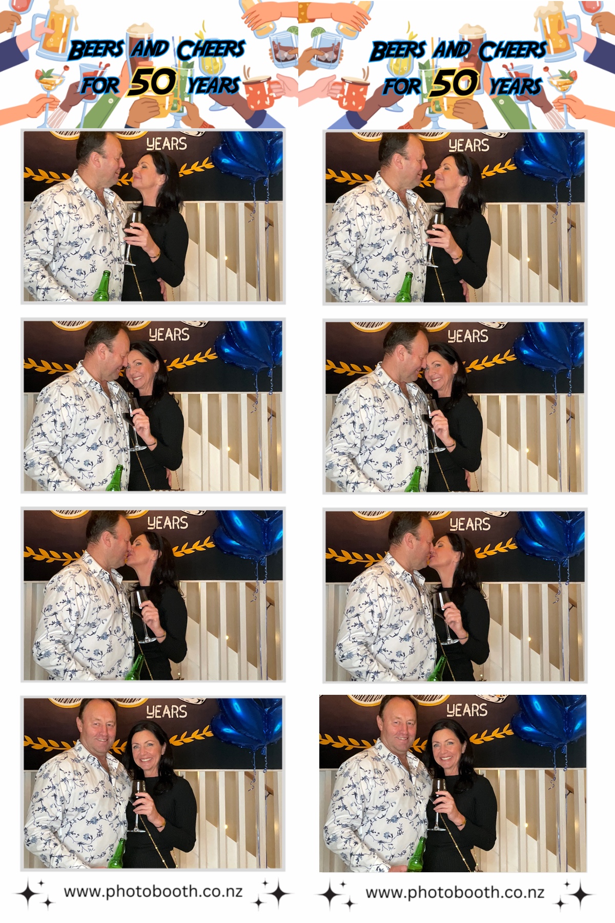 Beers and Cheers for 50 Years! | View more photos from the event at gallery.photobooth.co.nz/u/SelfieCentral/Beers-and-Cheers-for-50-Years