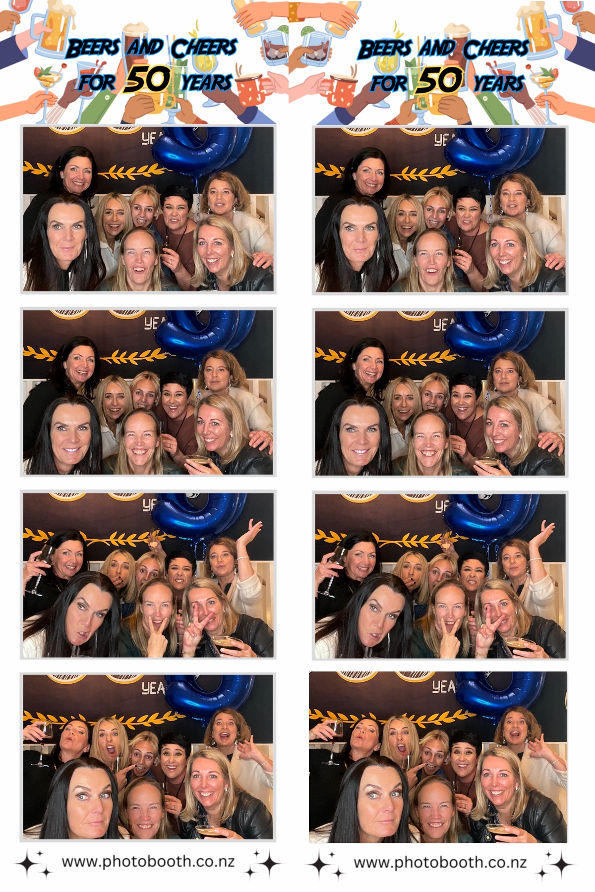 Beers and Cheers for 50 Years! | View more photos from the event at gallery.photobooth.co.nz/u/SelfieCentral/Beers-and-Cheers-for-50-Years