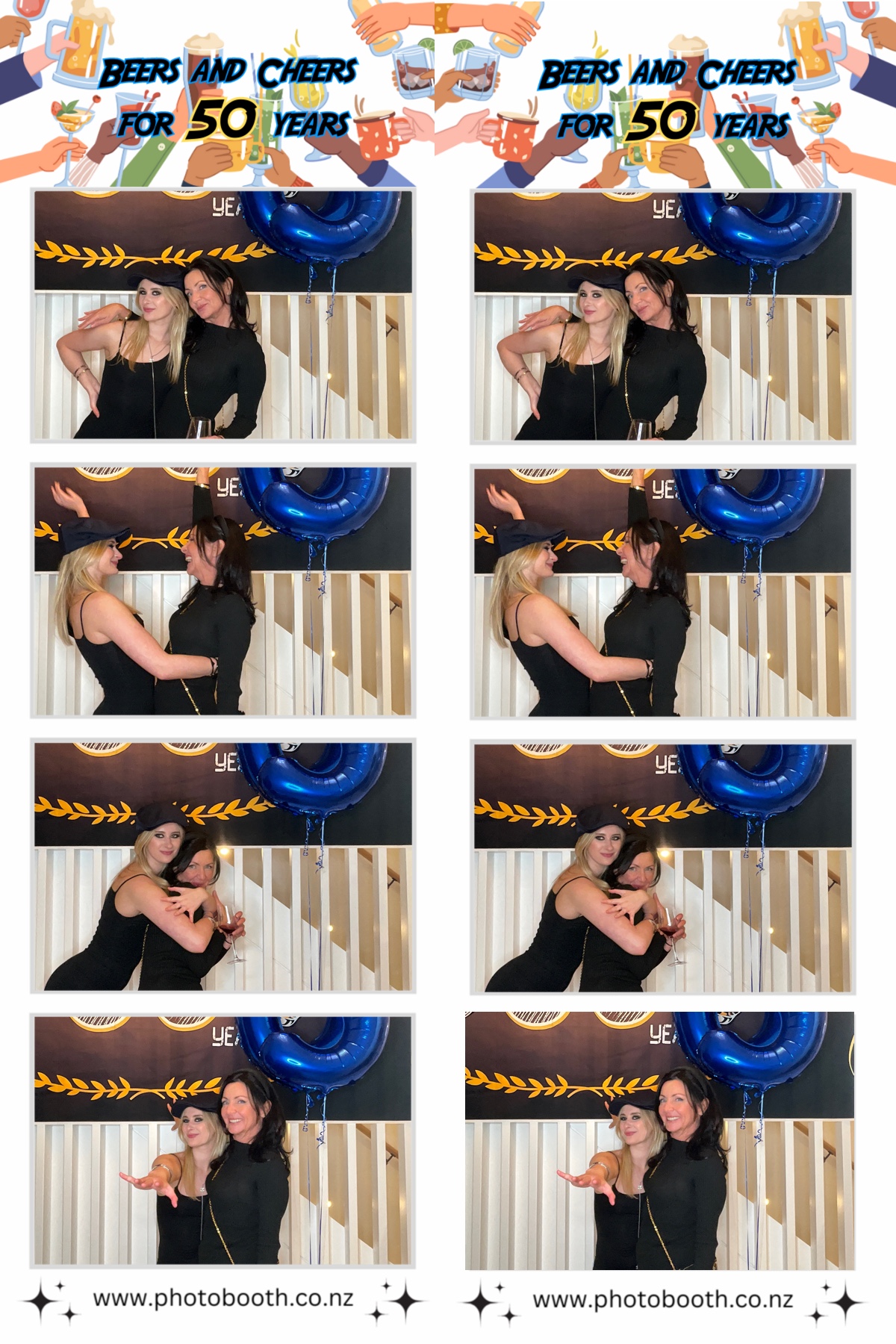 Beers and Cheers for 50 Years! | View more photos from the event at gallery.photobooth.co.nz/u/SelfieCentral/Beers-and-Cheers-for-50-Years