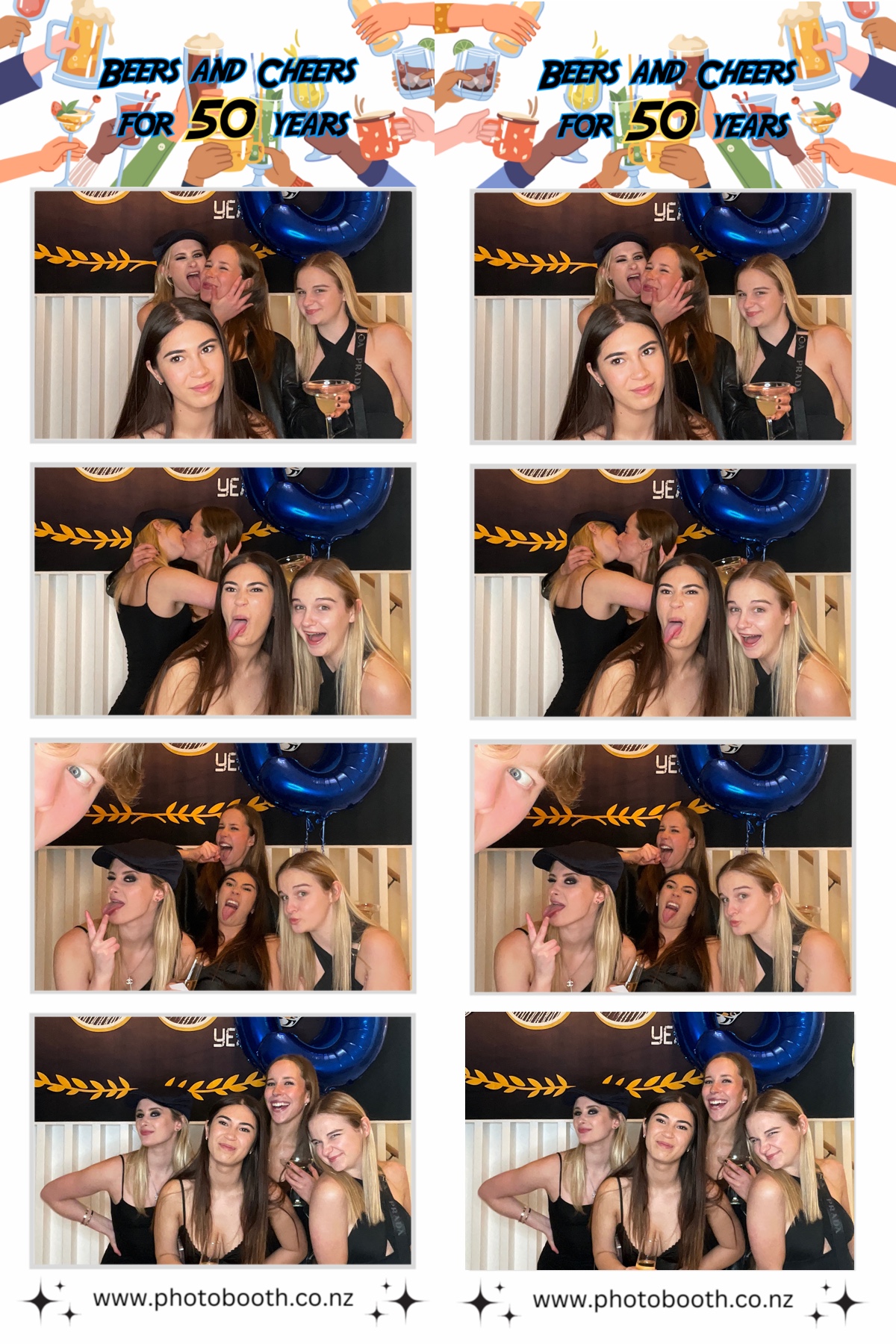 Beers and Cheers for 50 Years! | View more photos from the event at gallery.photobooth.co.nz/u/SelfieCentral/Beers-and-Cheers-for-50-Years