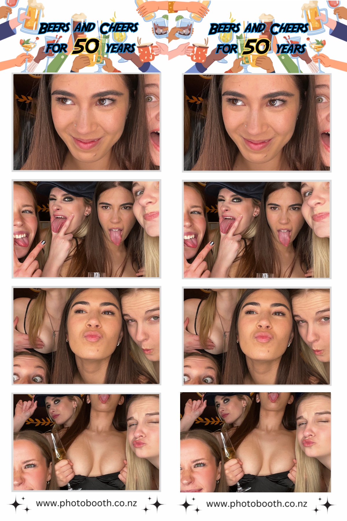 Beers and Cheers for 50 Years! | View more photos from the event at gallery.photobooth.co.nz/u/SelfieCentral/Beers-and-Cheers-for-50-Years