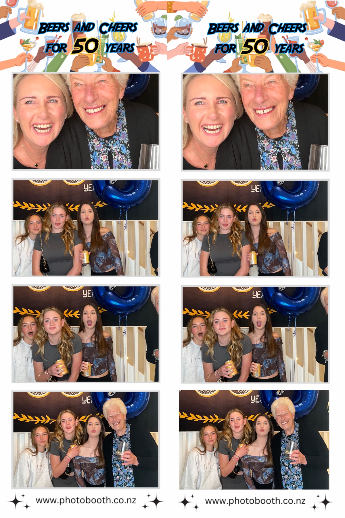 Beers and Cheers for 50 Years! | View more photos from the event at gallery.photobooth.co.nz/u/SelfieCentral/Beers-and-Cheers-for-50-Years