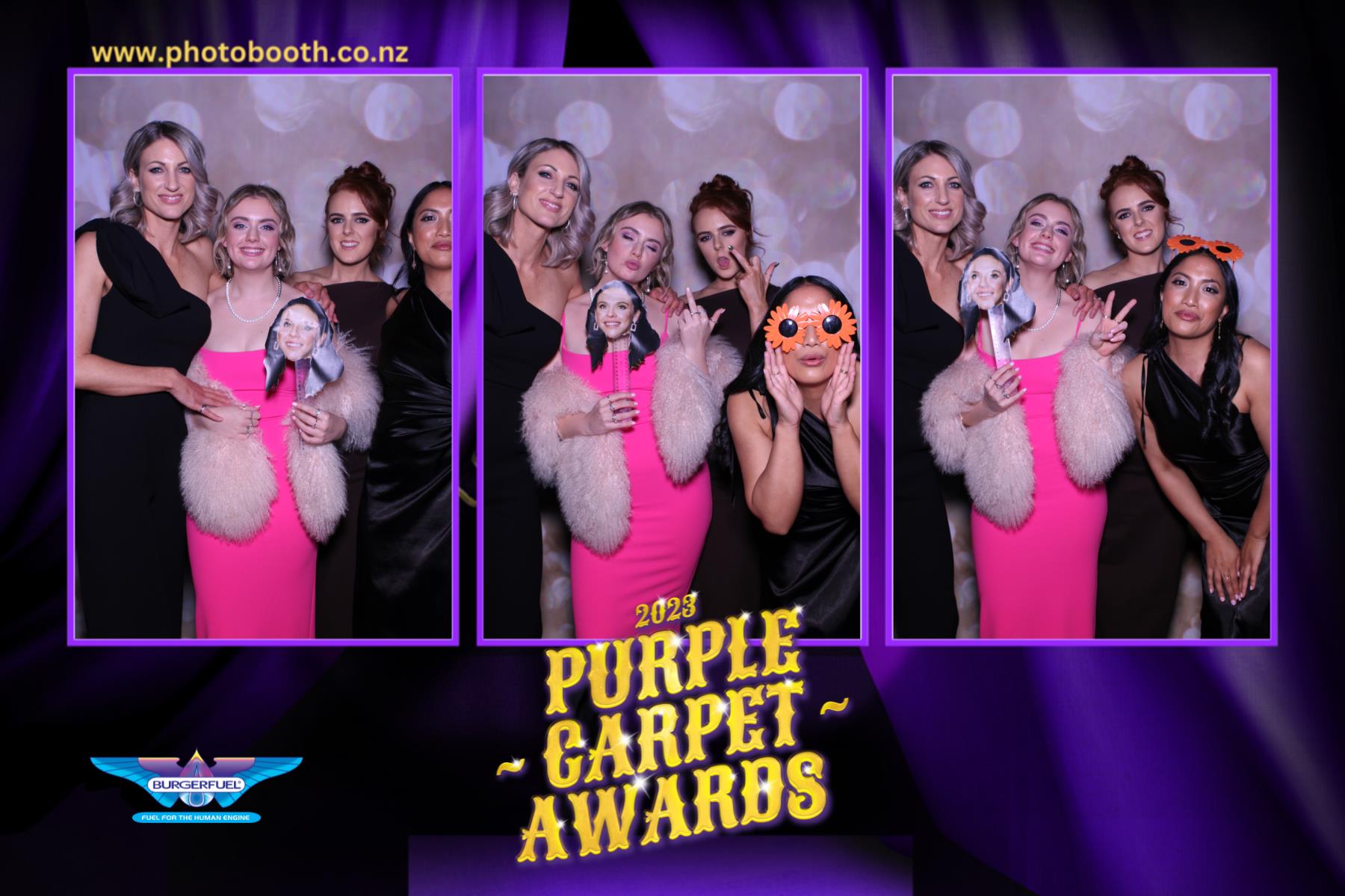 Burger Fuel Purple Carpet Awards | View more photos from the event at gallery.photobooth.co.nz/u/SelfieCentral/Burger-Fuel-Purple-Carpet-Awards
