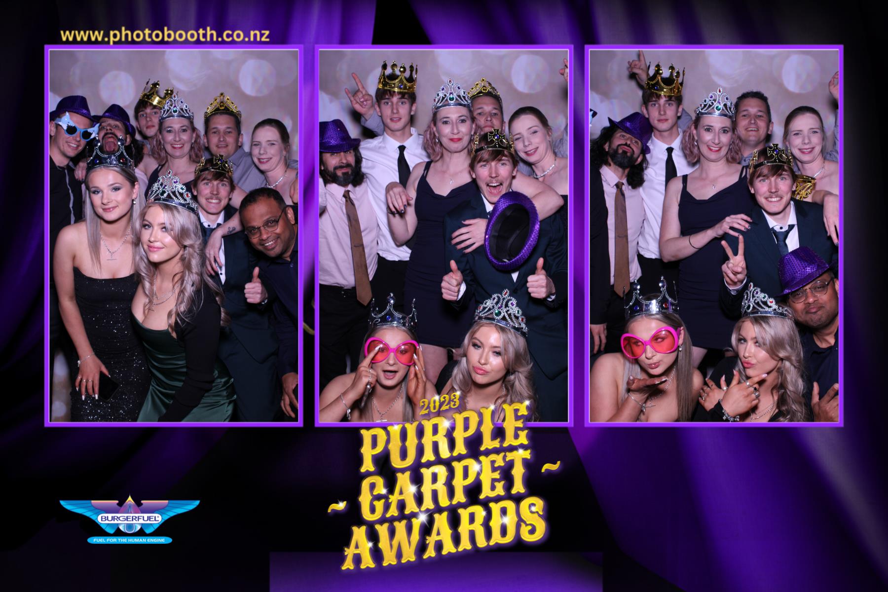 Burger Fuel Purple Carpet Awards | View more photos from the event at gallery.photobooth.co.nz/u/SelfieCentral/Burger-Fuel-Purple-Carpet-Awards