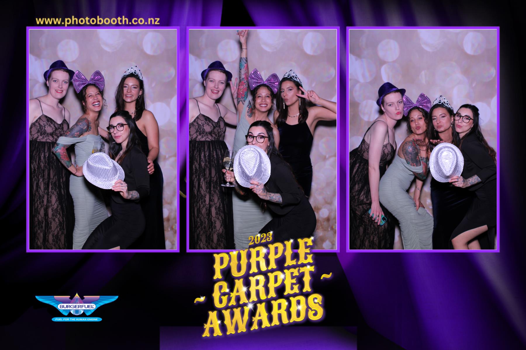 Burger Fuel Purple Carpet Awards | View more photos from the event at gallery.photobooth.co.nz/u/SelfieCentral/Burger-Fuel-Purple-Carpet-Awards