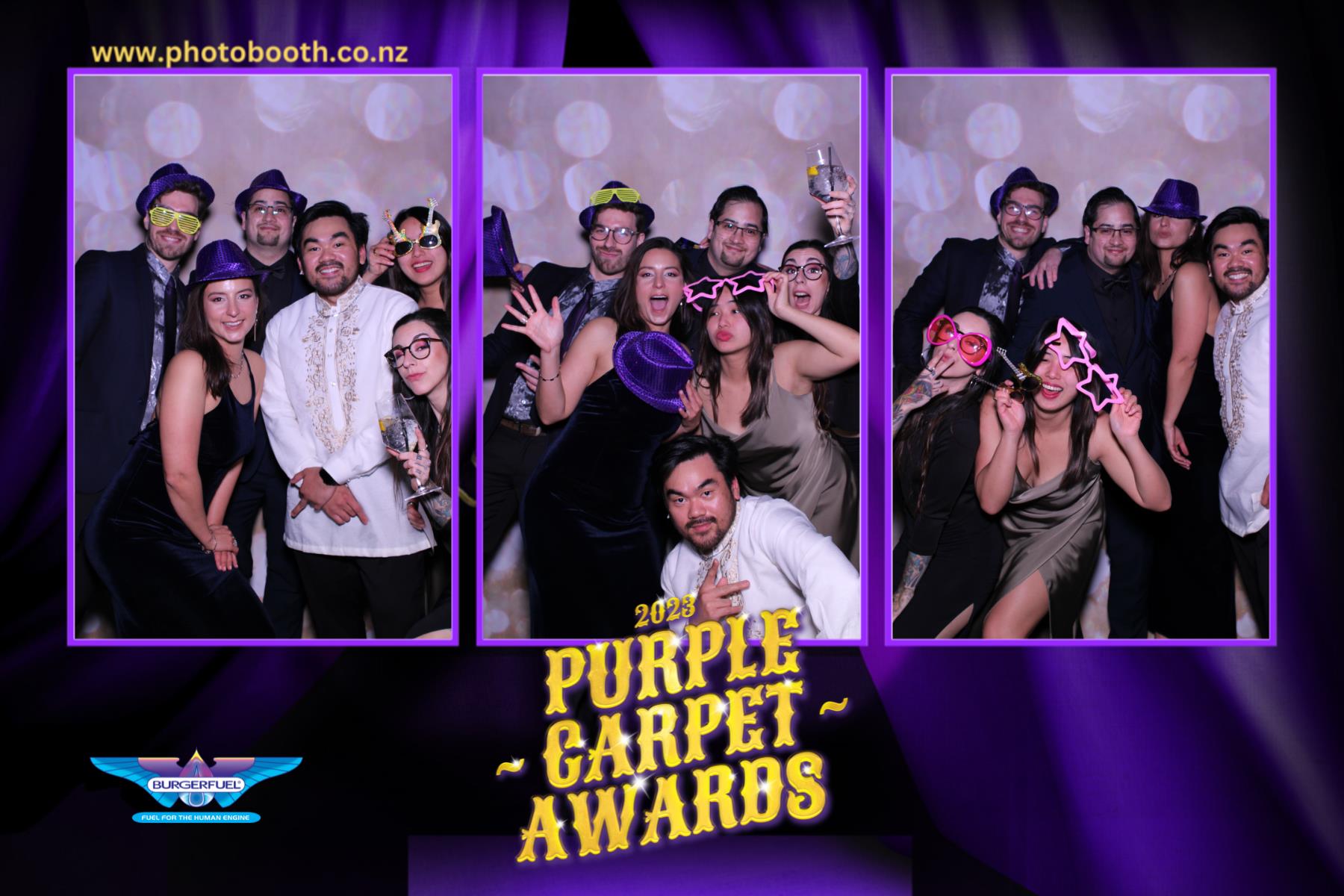 Burger Fuel Purple Carpet Awards | View more photos from the event at gallery.photobooth.co.nz/u/SelfieCentral/Burger-Fuel-Purple-Carpet-Awards