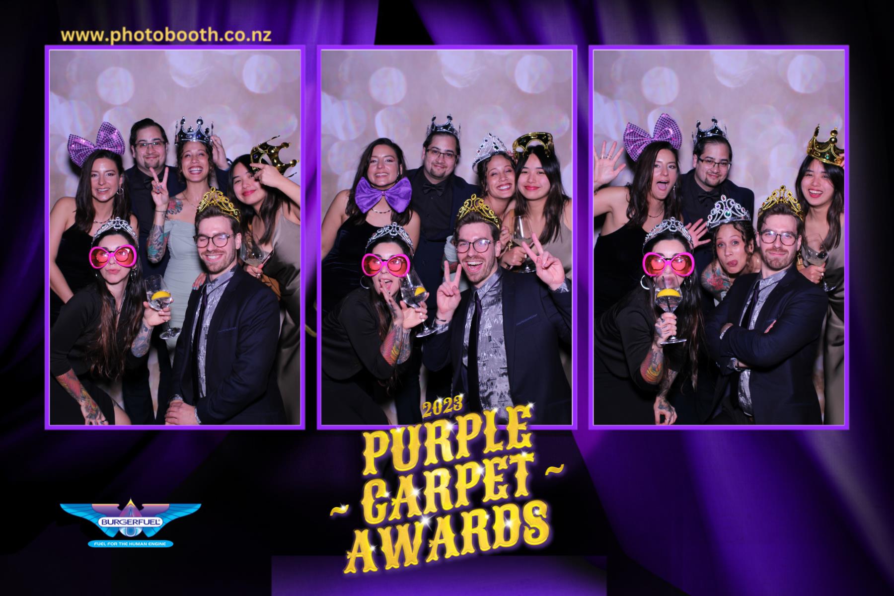Burger Fuel Purple Carpet Awards | View more photos from the event at gallery.photobooth.co.nz/u/SelfieCentral/Burger-Fuel-Purple-Carpet-Awards