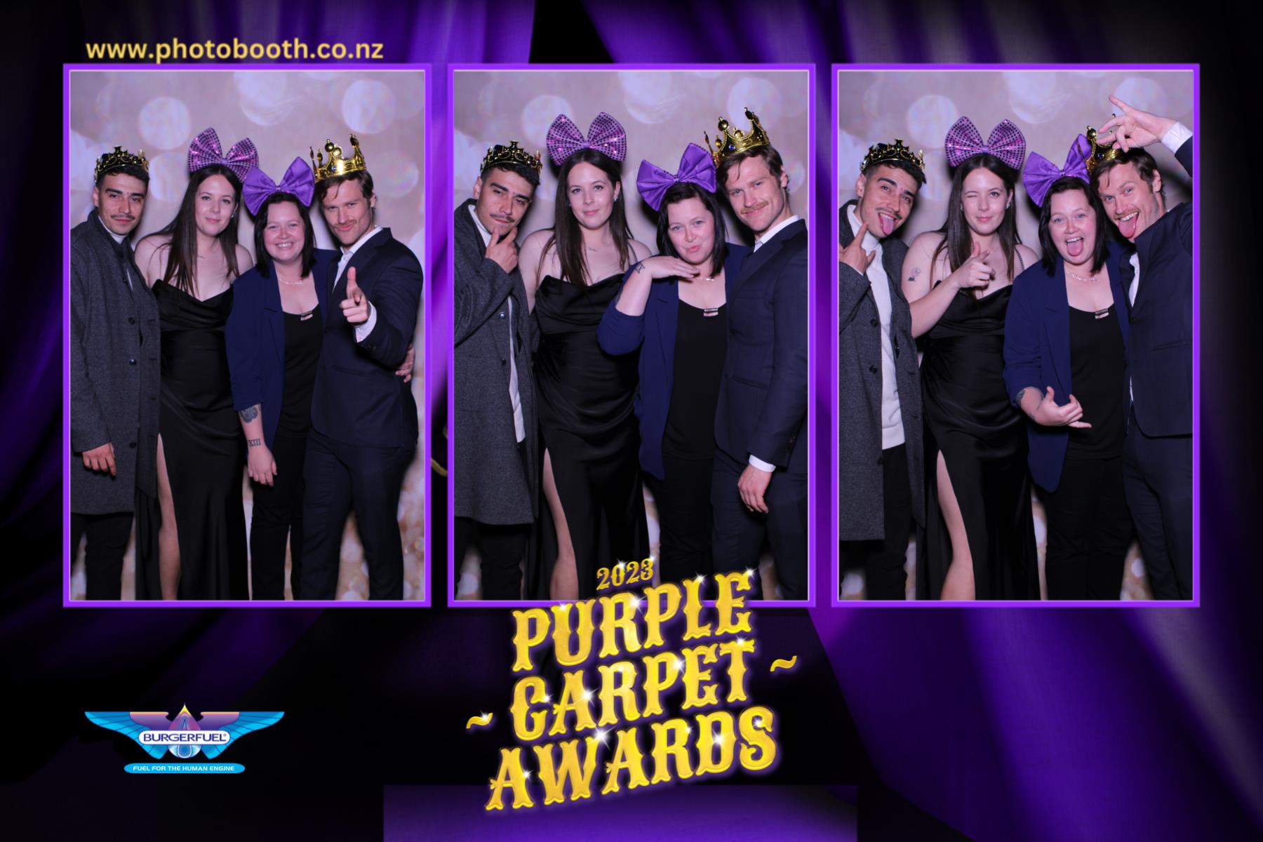 Burger Fuel Purple Carpet Awards | View more photos from the event at gallery.photobooth.co.nz/u/SelfieCentral/Burger-Fuel-Purple-Carpet-Awards
