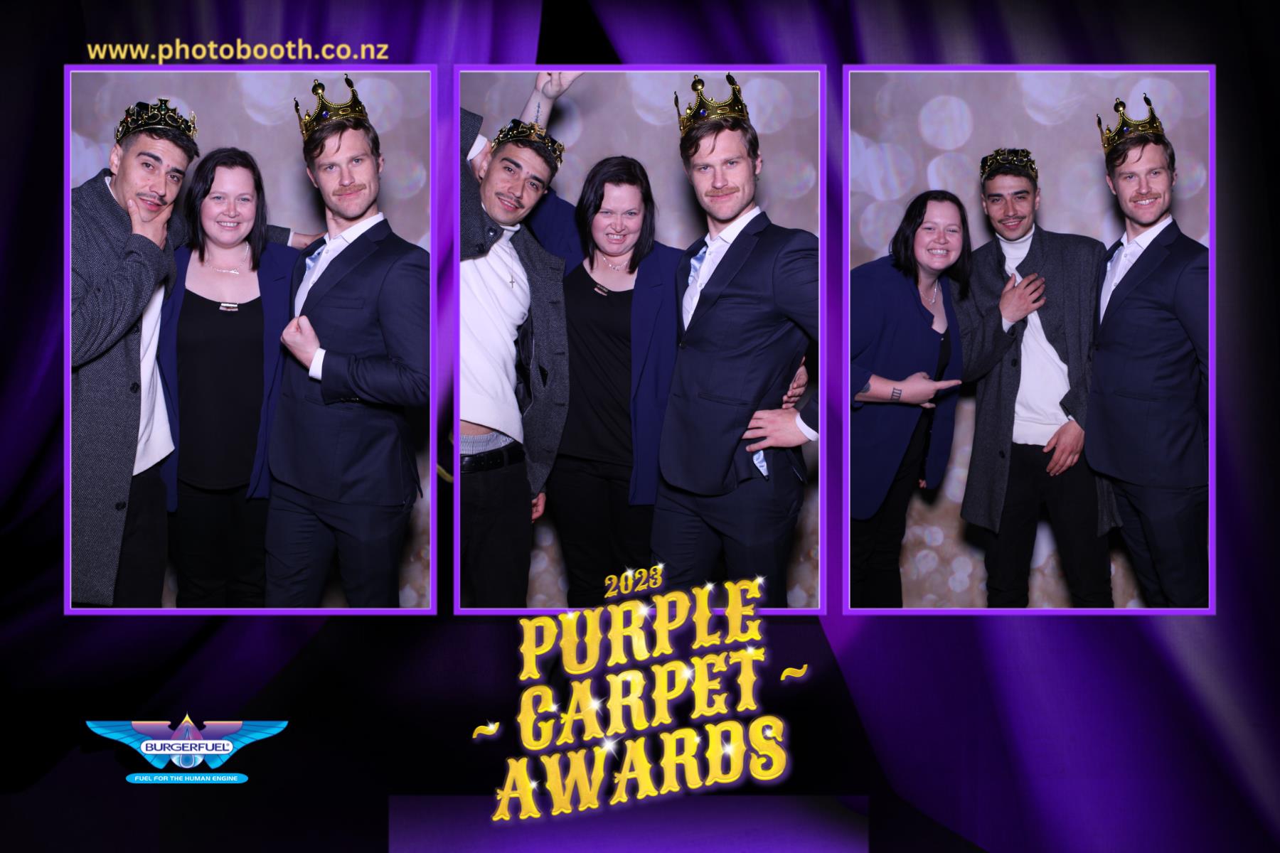 Burger Fuel Purple Carpet Awards | View more photos from the event at gallery.photobooth.co.nz/u/SelfieCentral/Burger-Fuel-Purple-Carpet-Awards