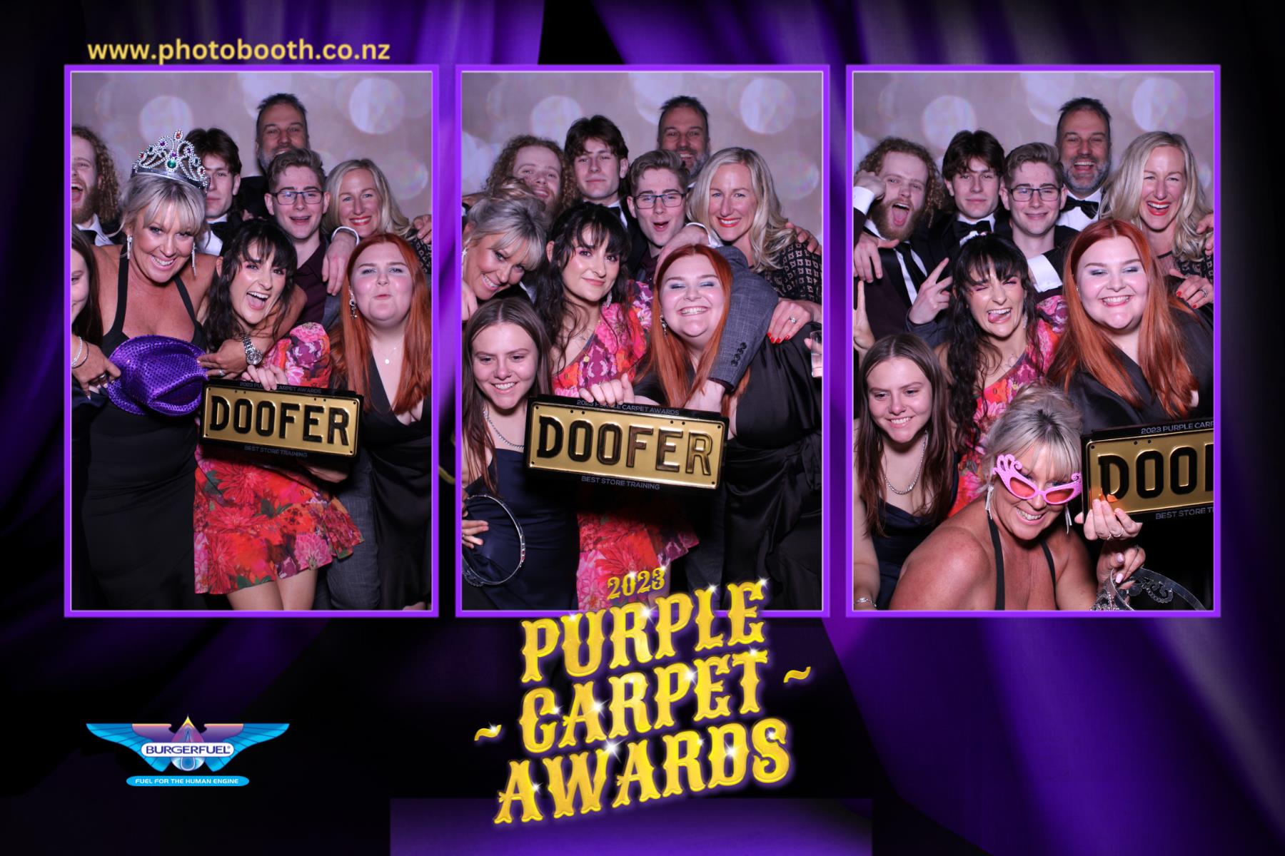 Burger Fuel Purple Carpet Awards | View more photos from the event at gallery.photobooth.co.nz/u/SelfieCentral/Burger-Fuel-Purple-Carpet-Awards