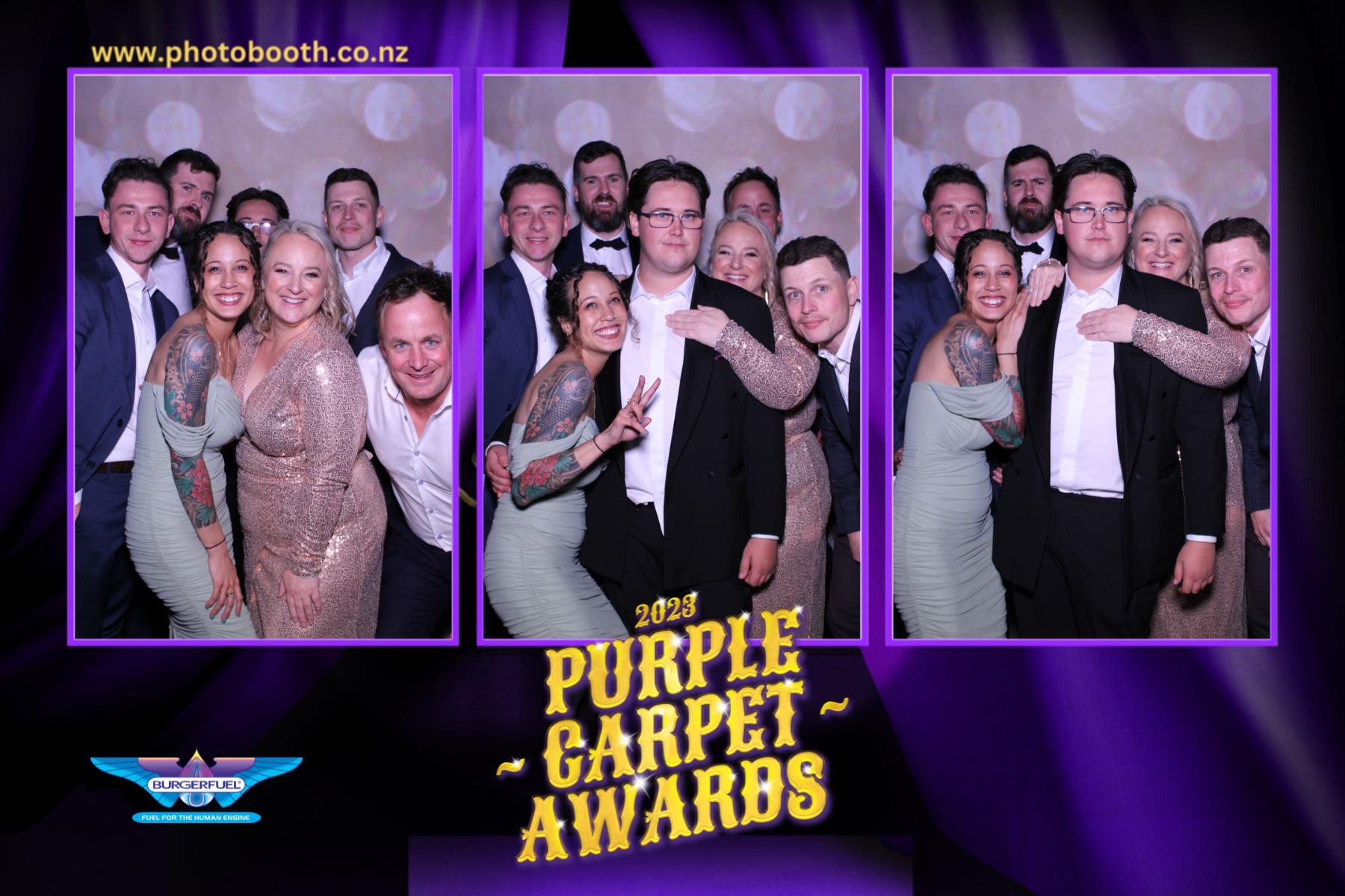 Burger Fuel Purple Carpet Awards | View more photos from the event at gallery.photobooth.co.nz/u/SelfieCentral/Burger-Fuel-Purple-Carpet-Awards
