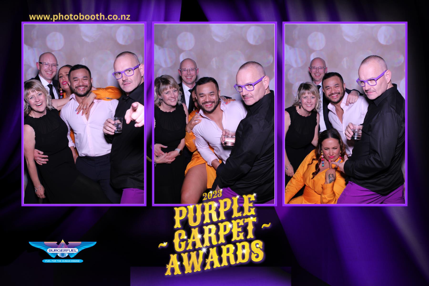 Burger Fuel Purple Carpet Awards | View more photos from the event at gallery.photobooth.co.nz/u/SelfieCentral/Burger-Fuel-Purple-Carpet-Awards