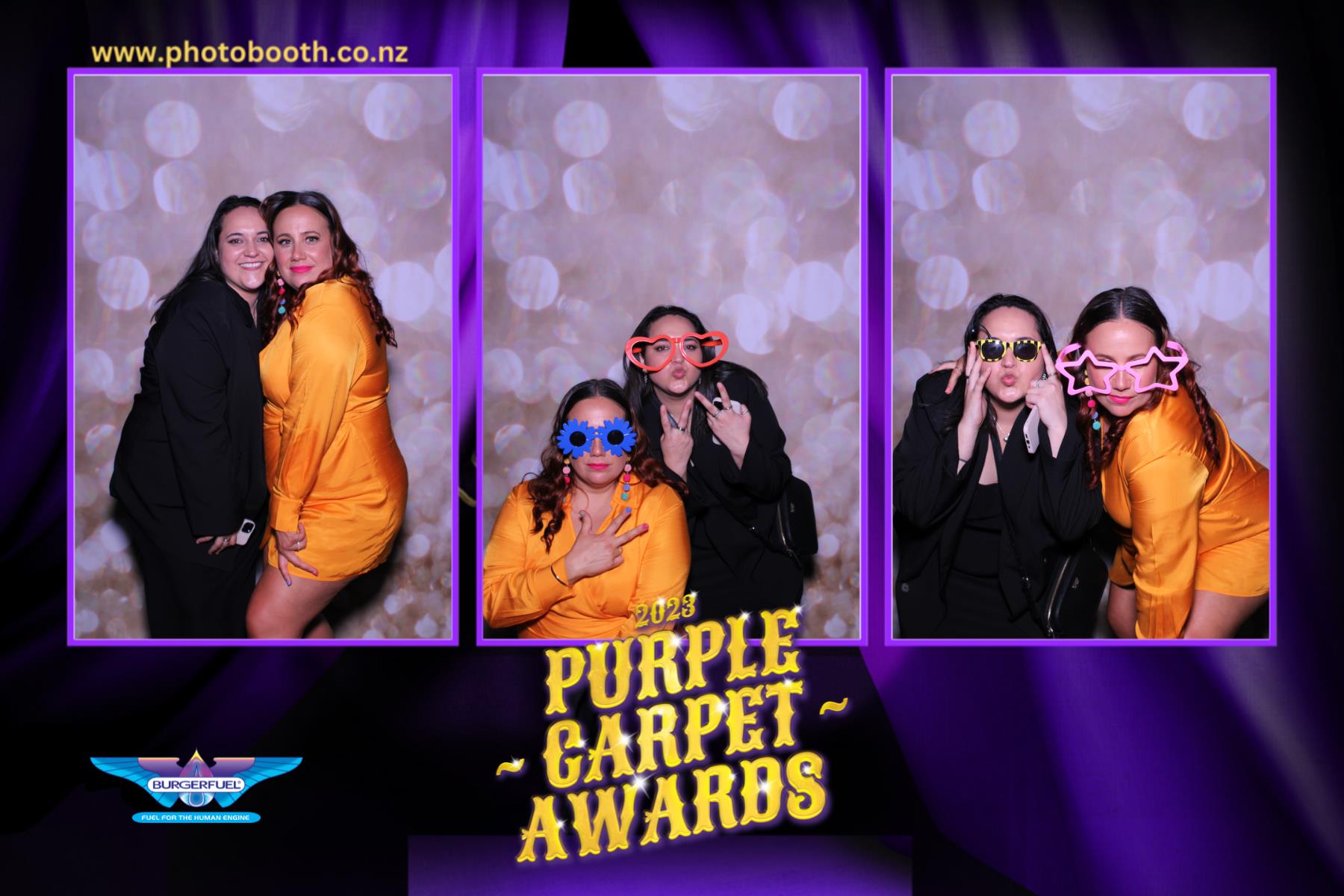 Burger Fuel Purple Carpet Awards | View more photos from the event at gallery.photobooth.co.nz/u/SelfieCentral/Burger-Fuel-Purple-Carpet-Awards
