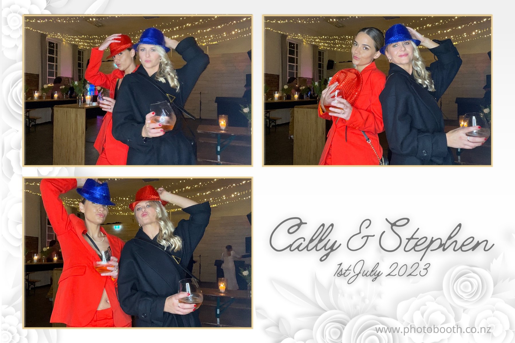Cally & Stephen's Wedding | View more photos from the event at gallery.photobooth.co.nz/u/SelfieCentral/Cally-Stephens-Wedding