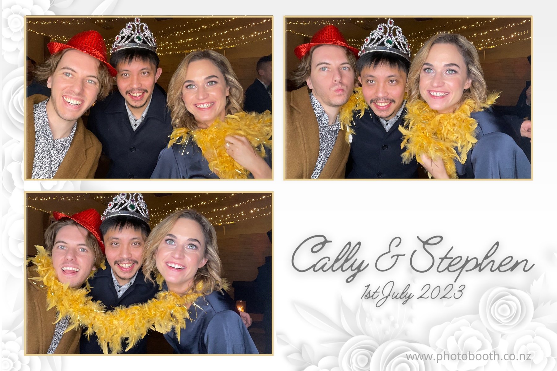 Cally & Stephen's Wedding | View more photos from the event at gallery.photobooth.co.nz/u/SelfieCentral/Cally-Stephens-Wedding