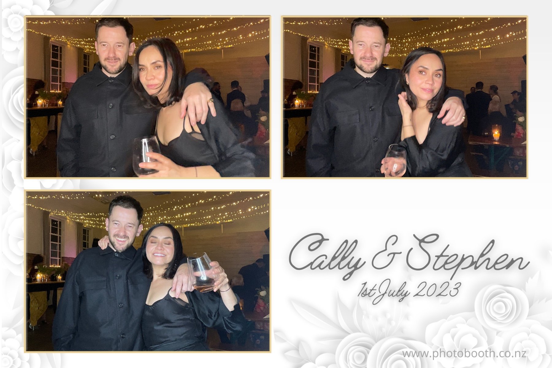 Cally & Stephen's Wedding | View more photos from the event at gallery.photobooth.co.nz/u/SelfieCentral/Cally-Stephens-Wedding