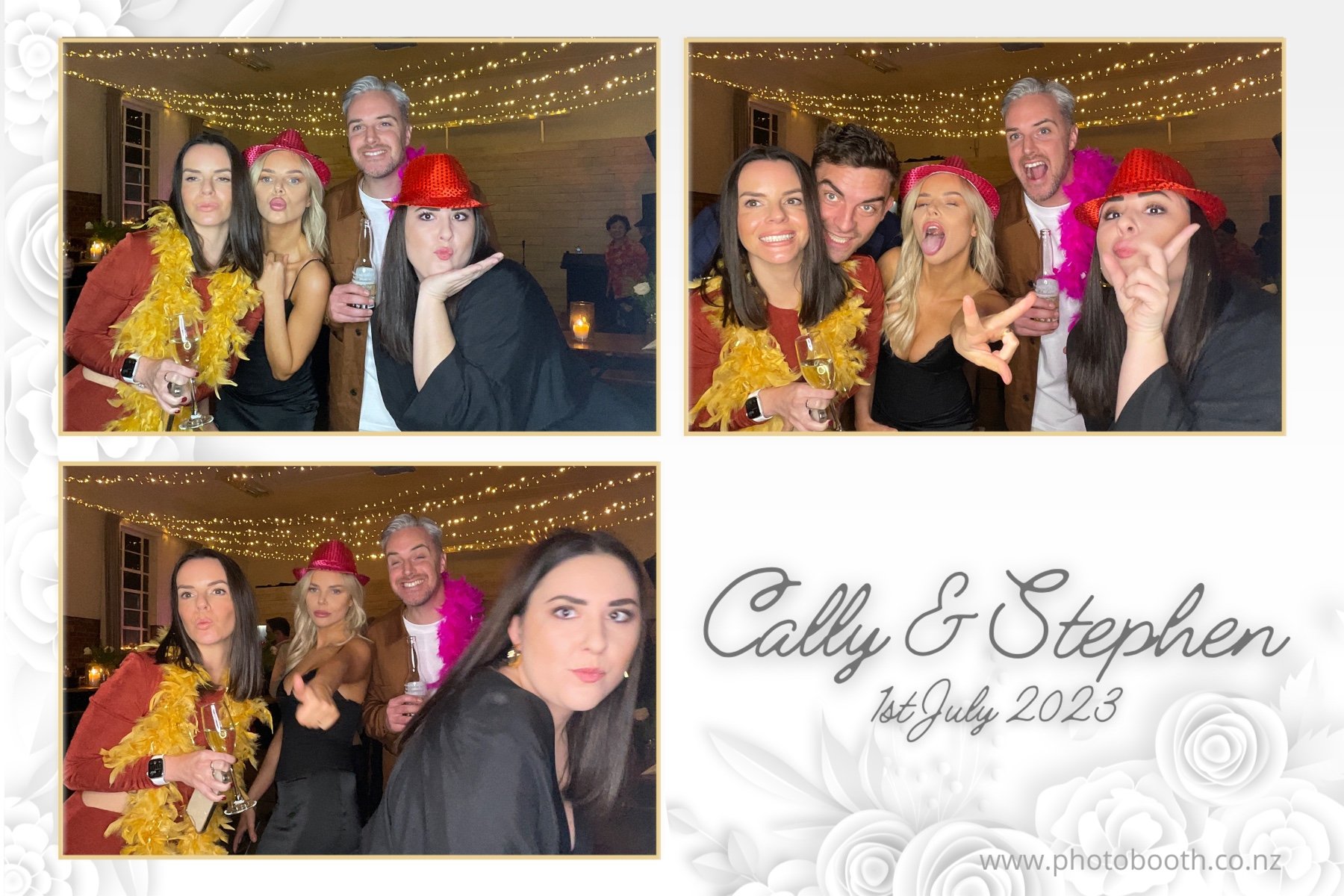 Cally & Stephen's Wedding | View more photos from the event at gallery.photobooth.co.nz/u/SelfieCentral/Cally-Stephens-Wedding
