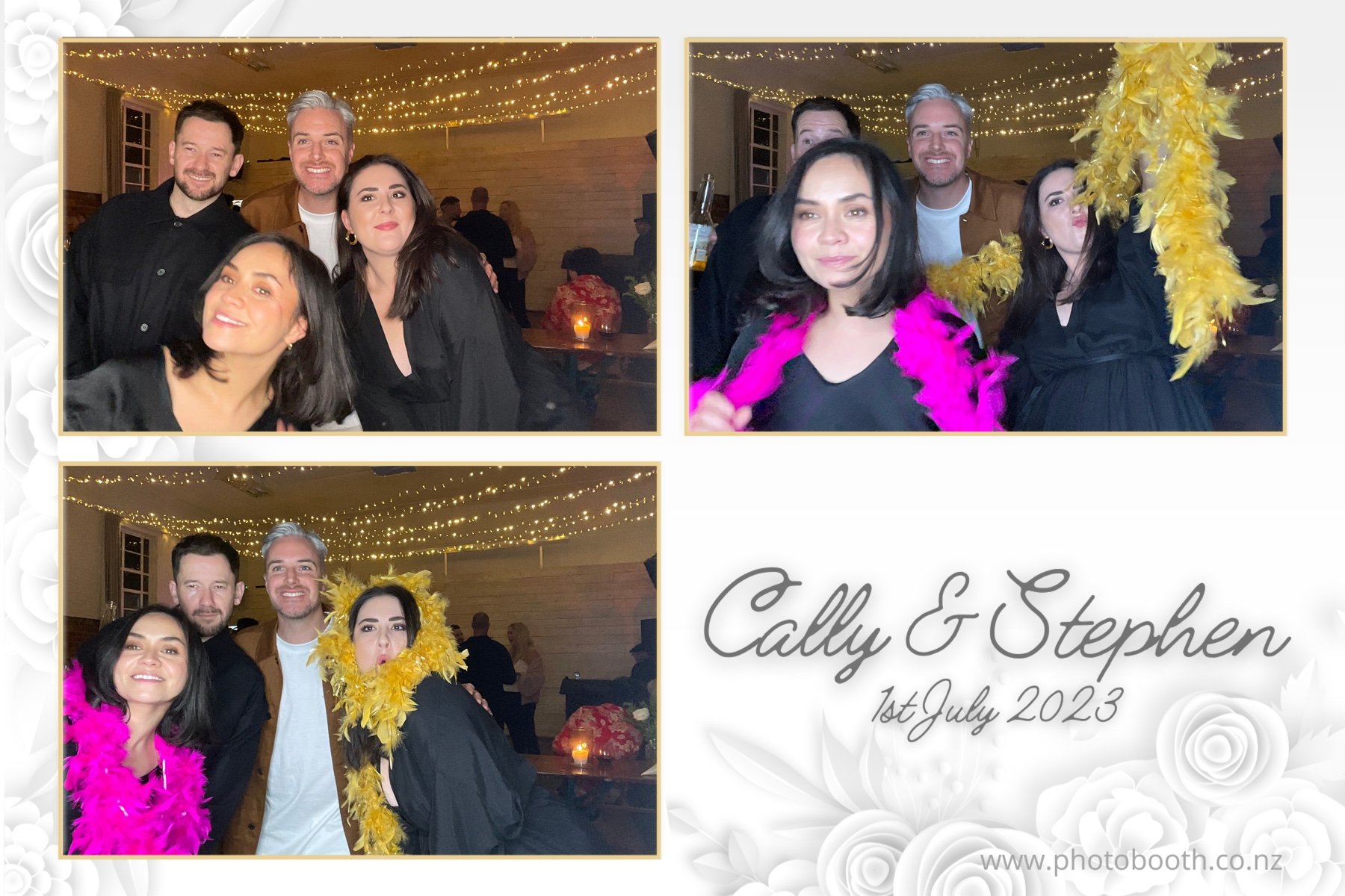 Cally & Stephen's Wedding | View more photos from the event at gallery.photobooth.co.nz/u/SelfieCentral/Cally-Stephens-Wedding
