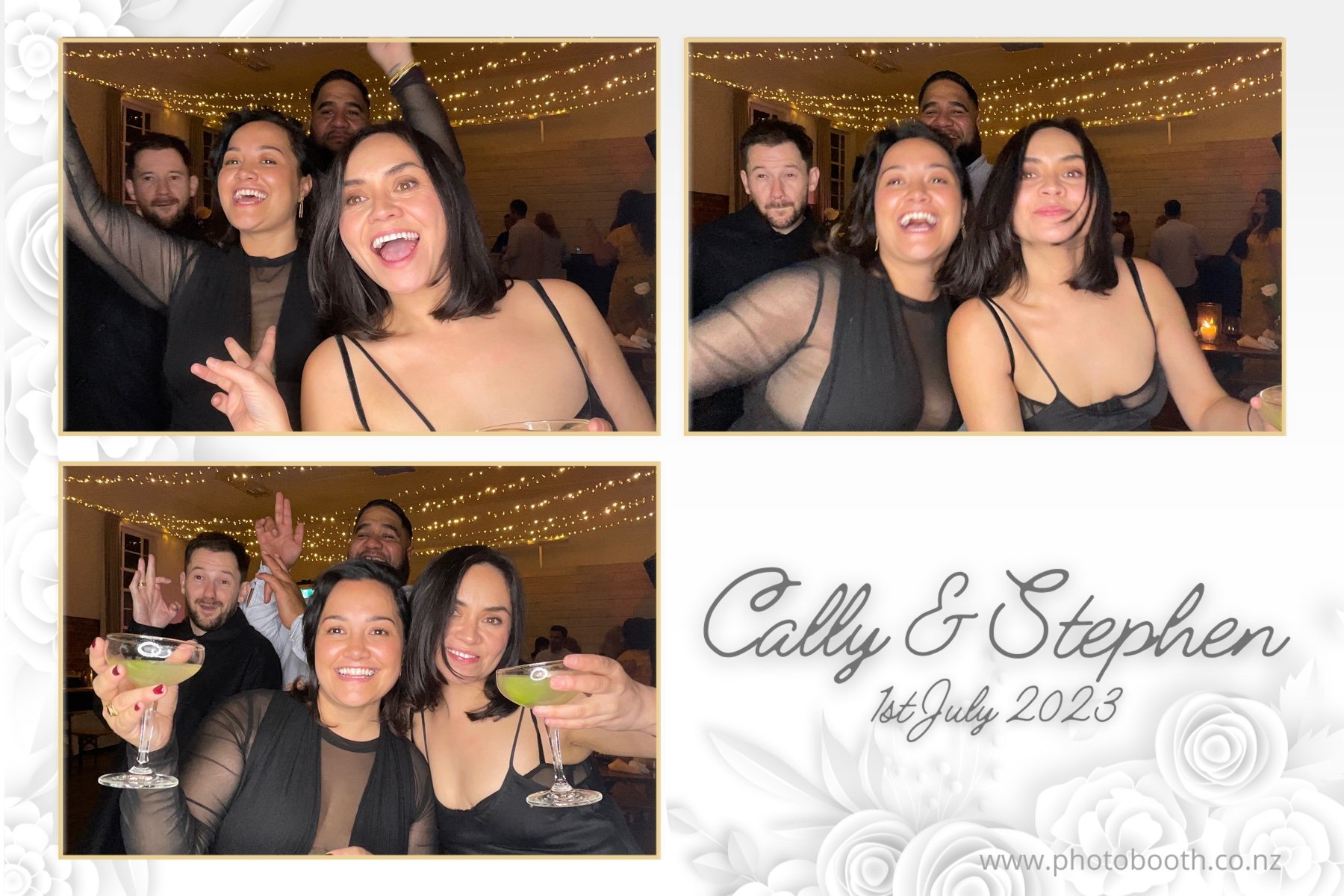 Cally & Stephen's Wedding | View more photos from the event at gallery.photobooth.co.nz/u/SelfieCentral/Cally-Stephens-Wedding