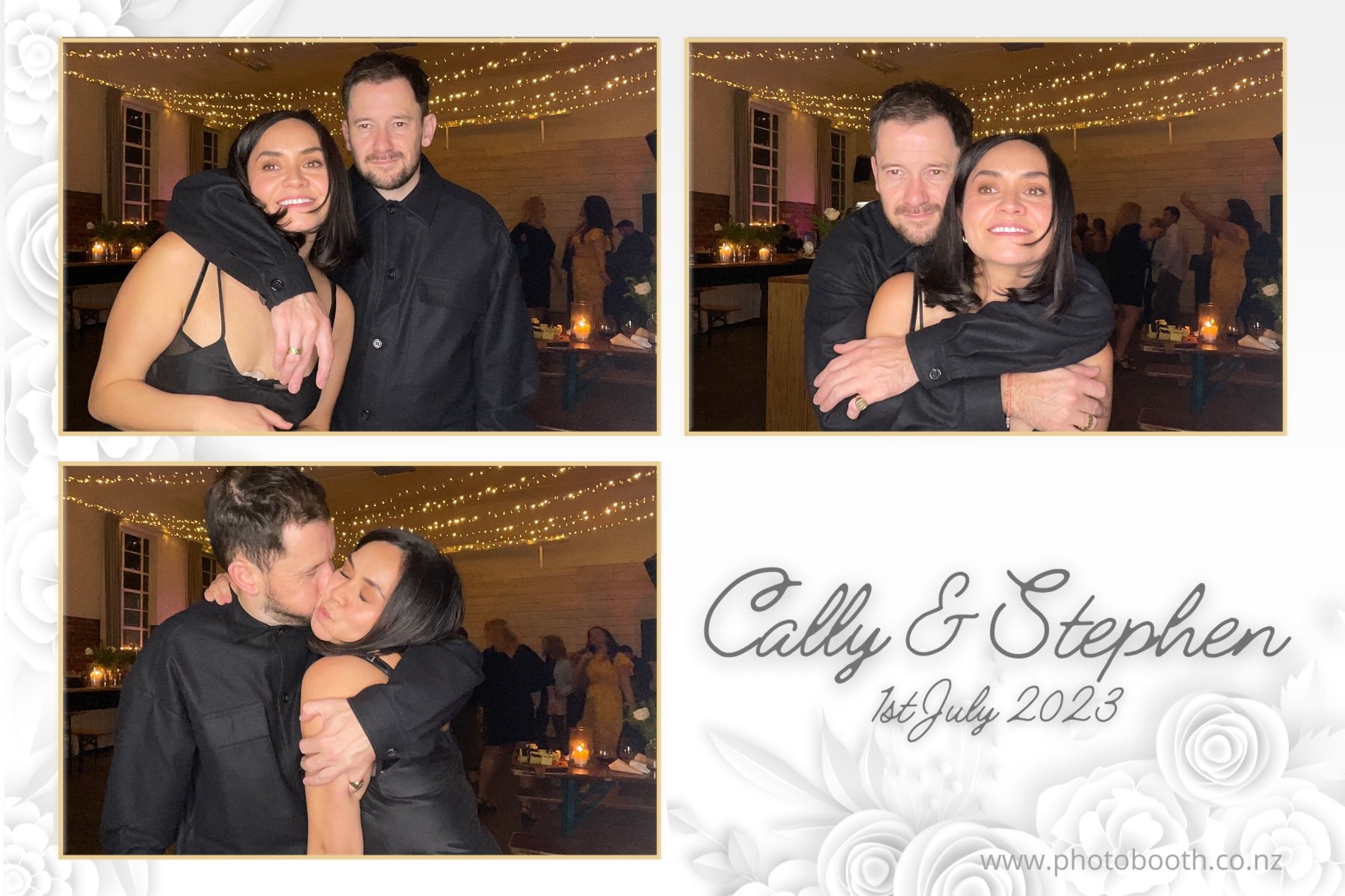 Cally & Stephen's Wedding | View more photos from the event at gallery.photobooth.co.nz/u/SelfieCentral/Cally-Stephens-Wedding