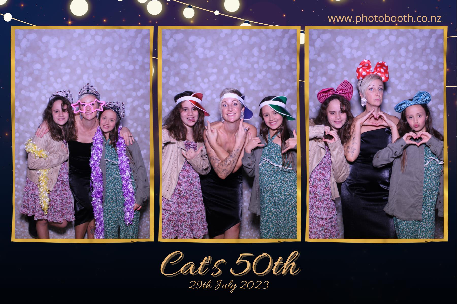 Cat's 50th | View more photos from the event at gallery.photobooth.co.nz/u/SelfieCentral/Cats-50th
