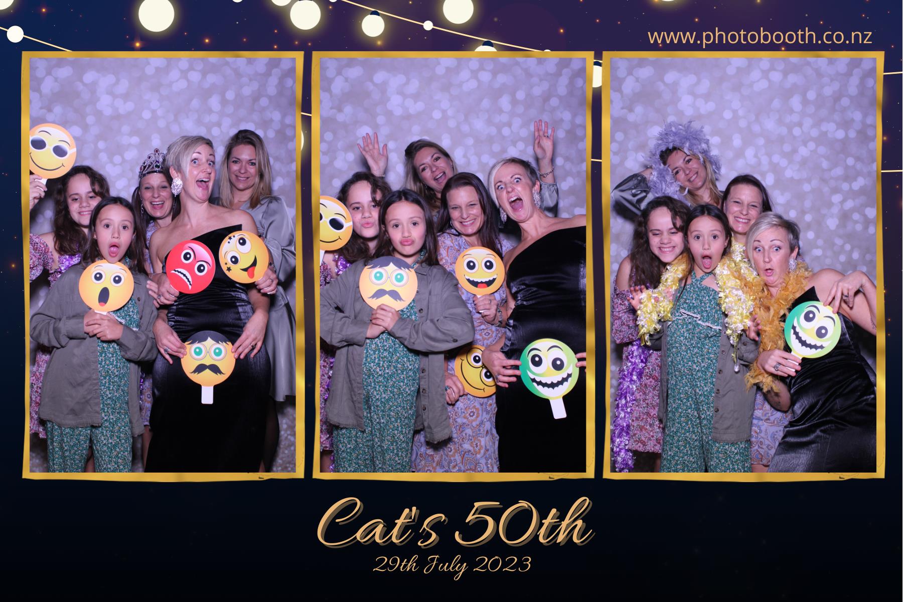 Cat's 50th | View more photos from the event at gallery.photobooth.co.nz/u/SelfieCentral/Cats-50th