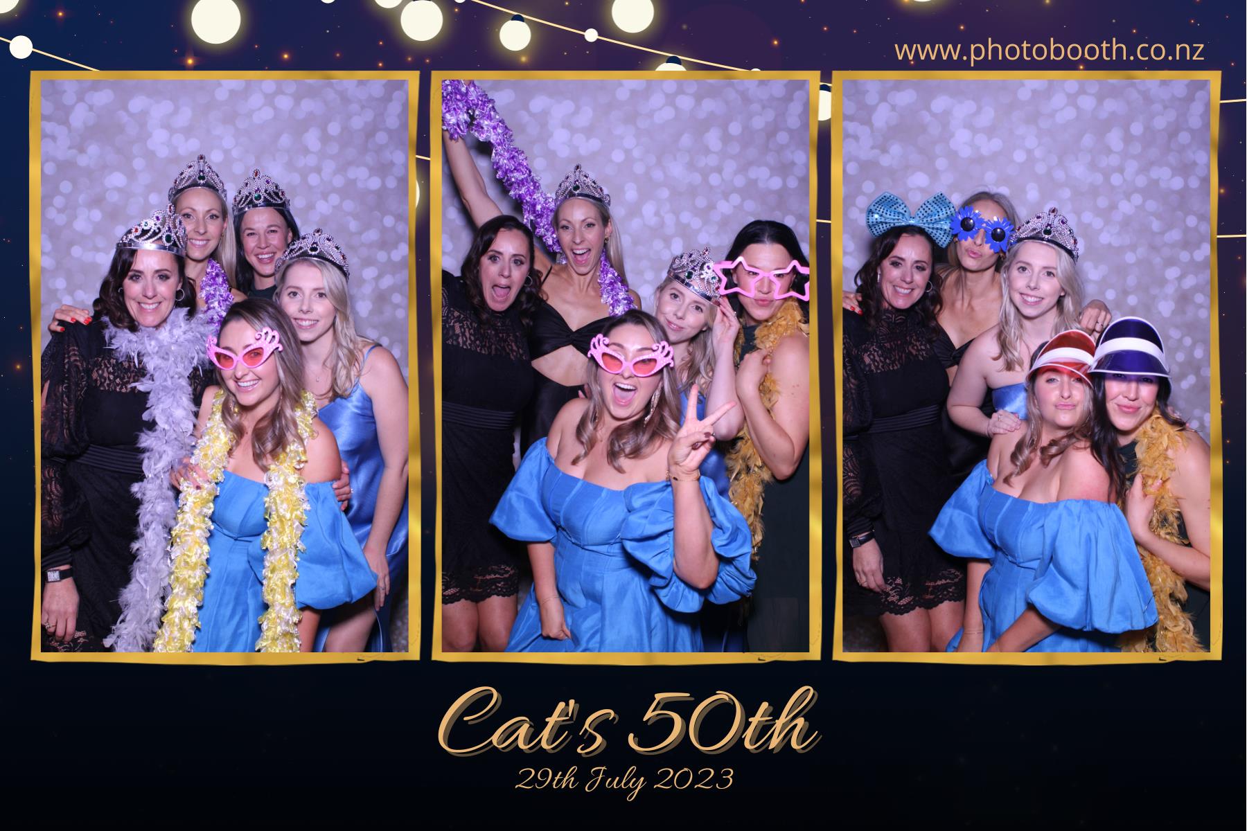 Cat's 50th | View more photos from the event at gallery.photobooth.co.nz/u/SelfieCentral/Cats-50th