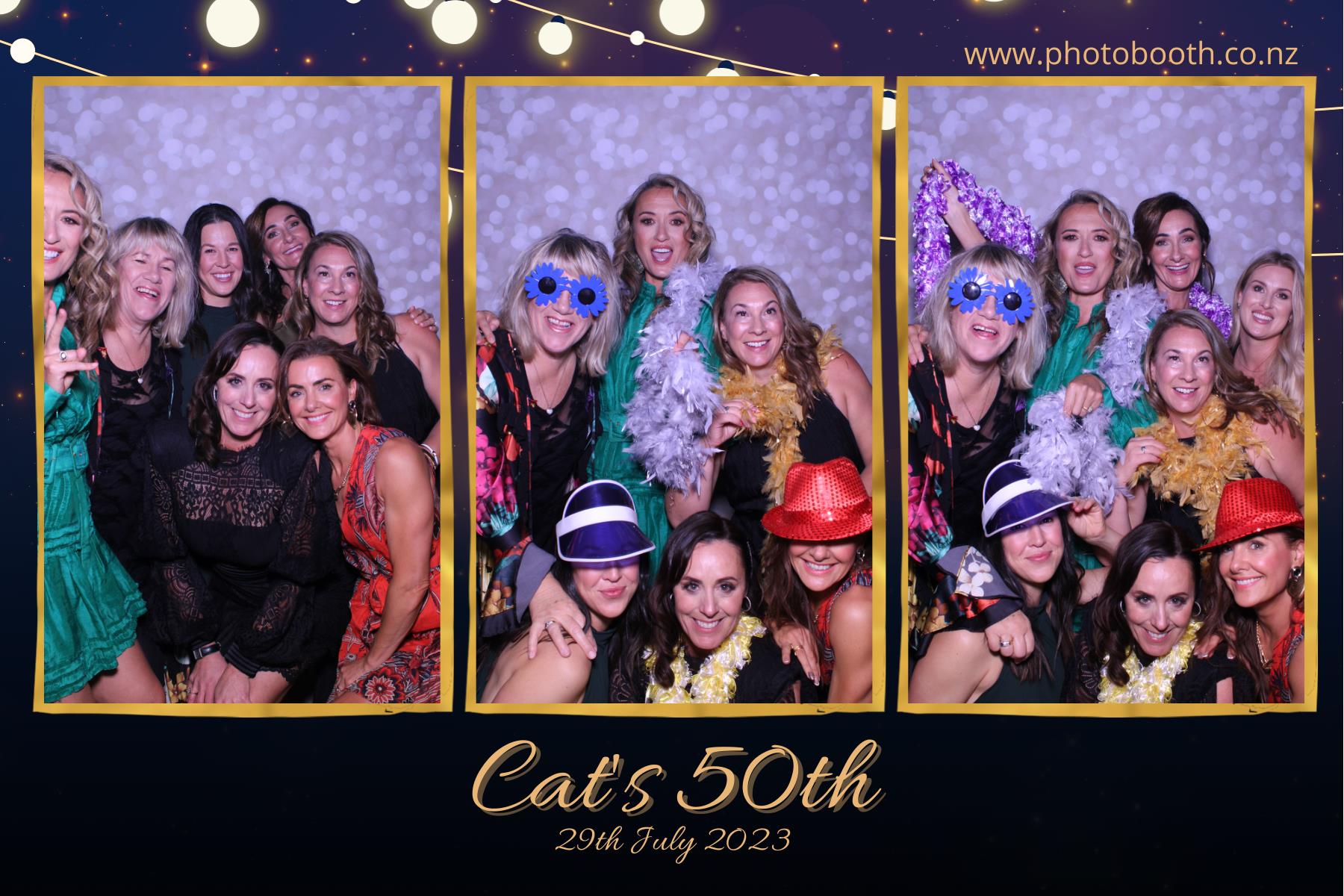 Cat's 50th | View more photos from the event at gallery.photobooth.co.nz/u/SelfieCentral/Cats-50th