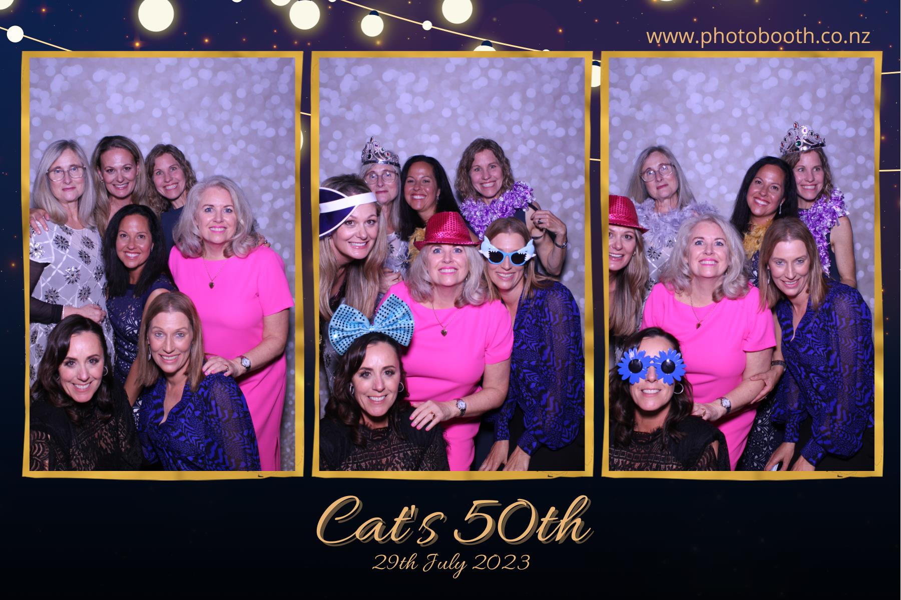 Cat's 50th | View more photos from the event at gallery.photobooth.co.nz/u/SelfieCentral/Cats-50th