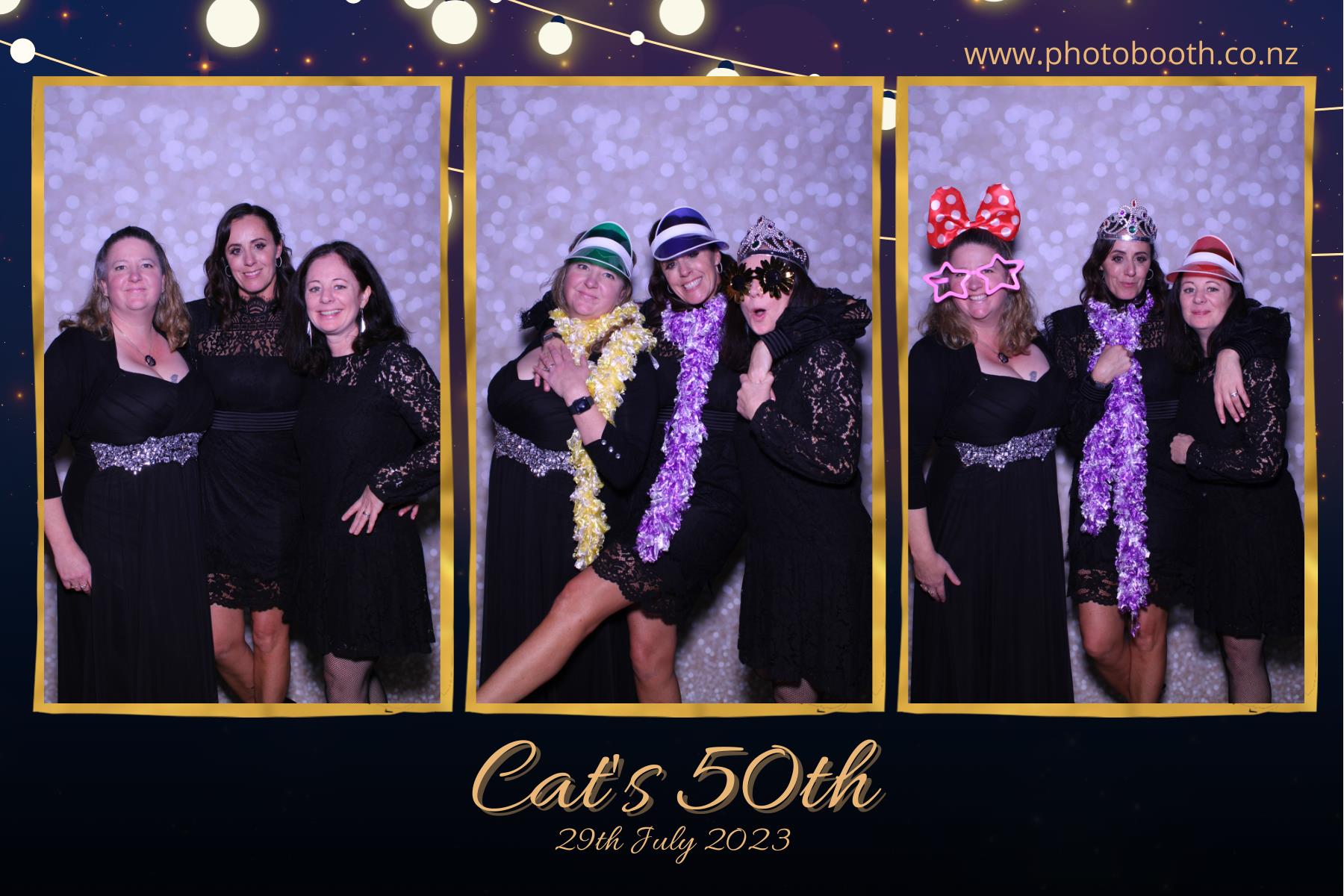 Cat's 50th | View more photos from the event at gallery.photobooth.co.nz/u/SelfieCentral/Cats-50th