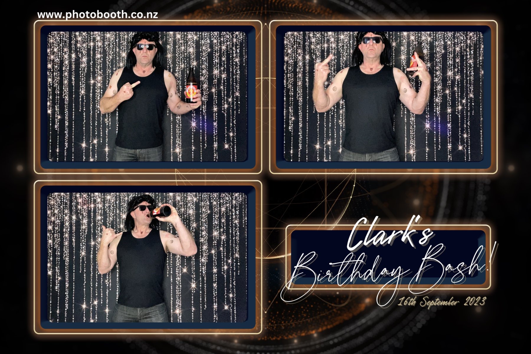 Clark's Celebration | View more photos from the event at gallery.photobooth.co.nz/u/SelfieCentral/Clarks-Celebration
