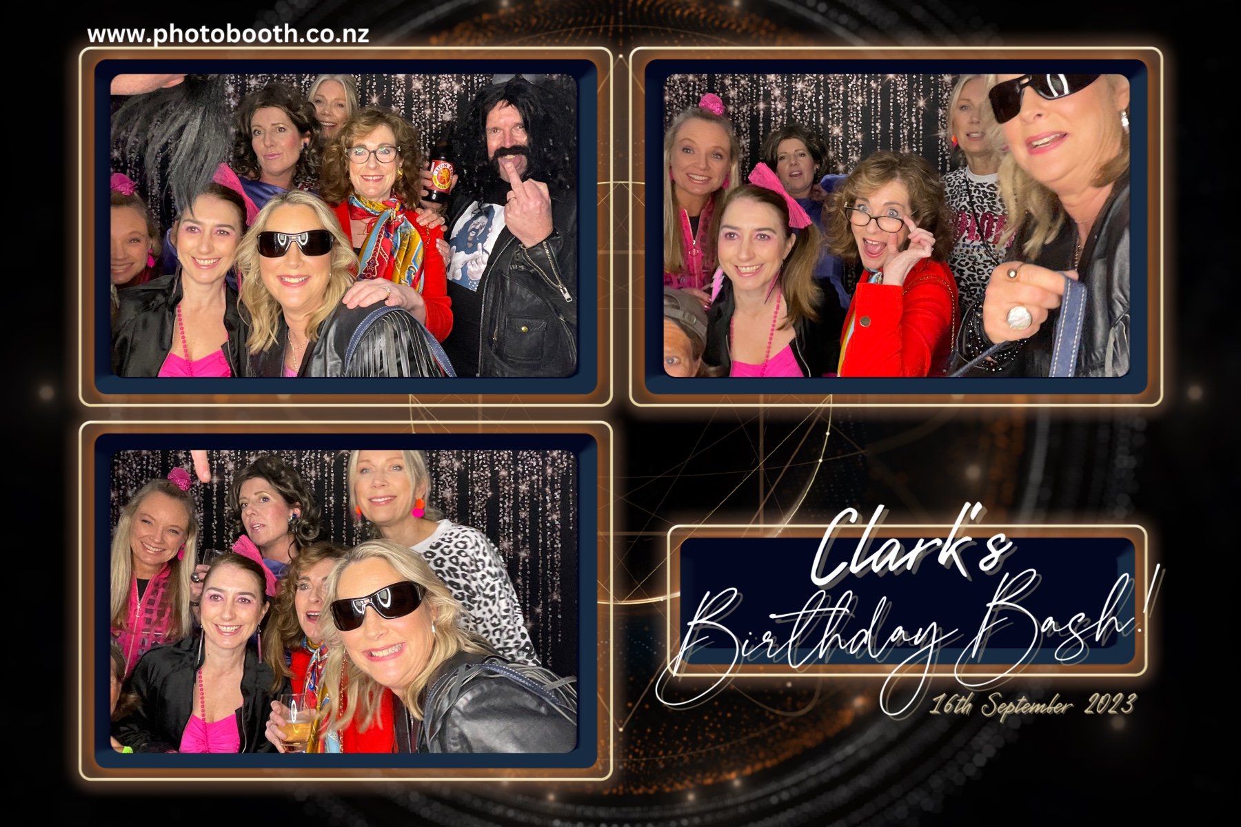 Clark's Celebration | View more photos from the event at gallery.photobooth.co.nz/u/SelfieCentral/Clarks-Celebration