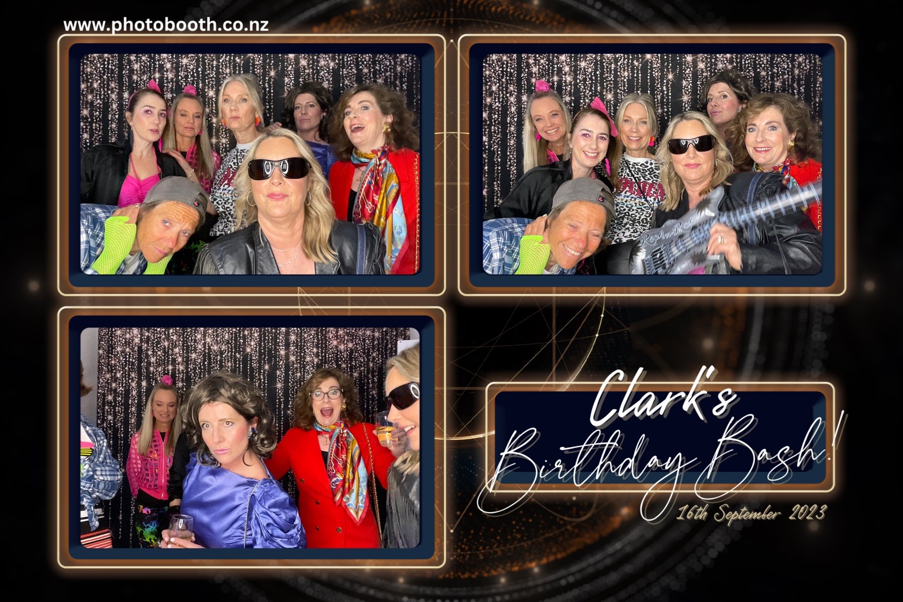 Clark's Celebration | View more photos from the event at gallery.photobooth.co.nz/u/SelfieCentral/Clarks-Celebration