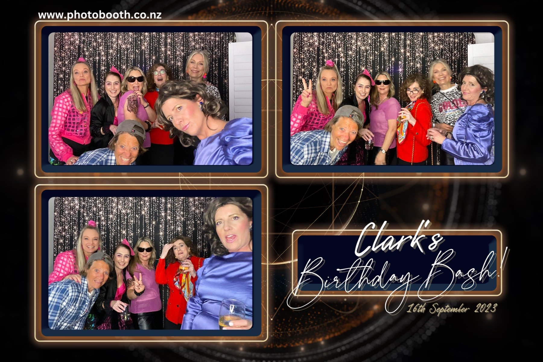 Clark's Celebration | View more photos from the event at gallery.photobooth.co.nz/u/SelfieCentral/Clarks-Celebration