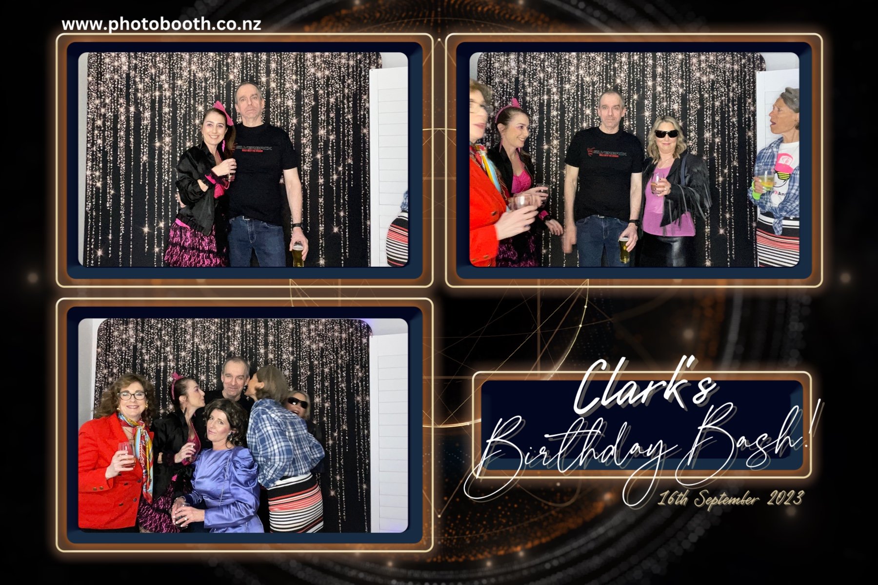 Clark's Celebration | View more photos from the event at gallery.photobooth.co.nz/u/SelfieCentral/Clarks-Celebration