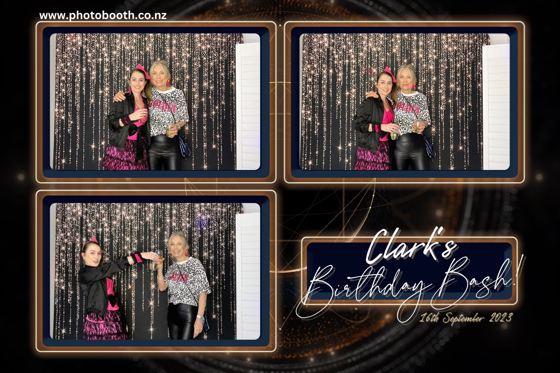 Clark's Celebration | View more photos from the event at gallery.photobooth.co.nz/u/SelfieCentral/Clarks-Celebration
