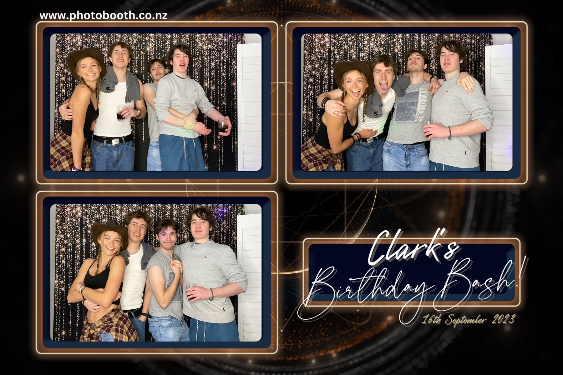 Clark's Celebration | View more photos from the event at gallery.photobooth.co.nz/u/SelfieCentral/Clarks-Celebration