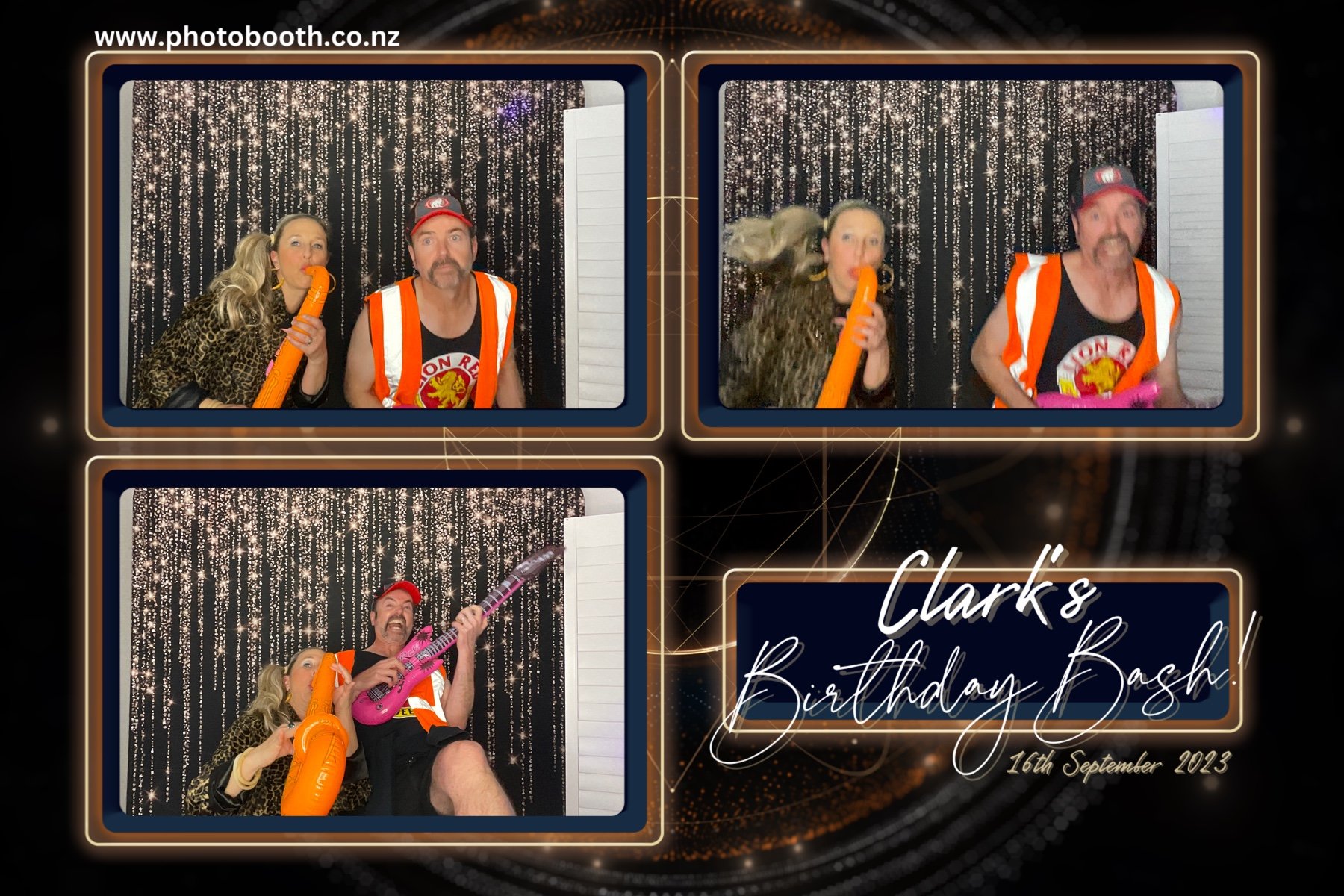 Clark's Celebration | View more photos from the event at gallery.photobooth.co.nz/u/SelfieCentral/Clarks-Celebration