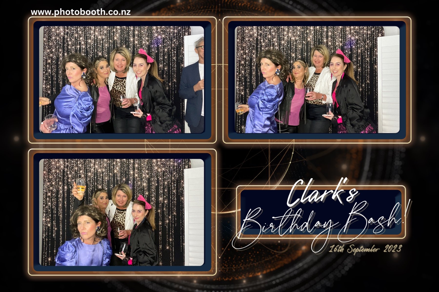 Clark's Celebration | View more photos from the event at gallery.photobooth.co.nz/u/SelfieCentral/Clarks-Celebration