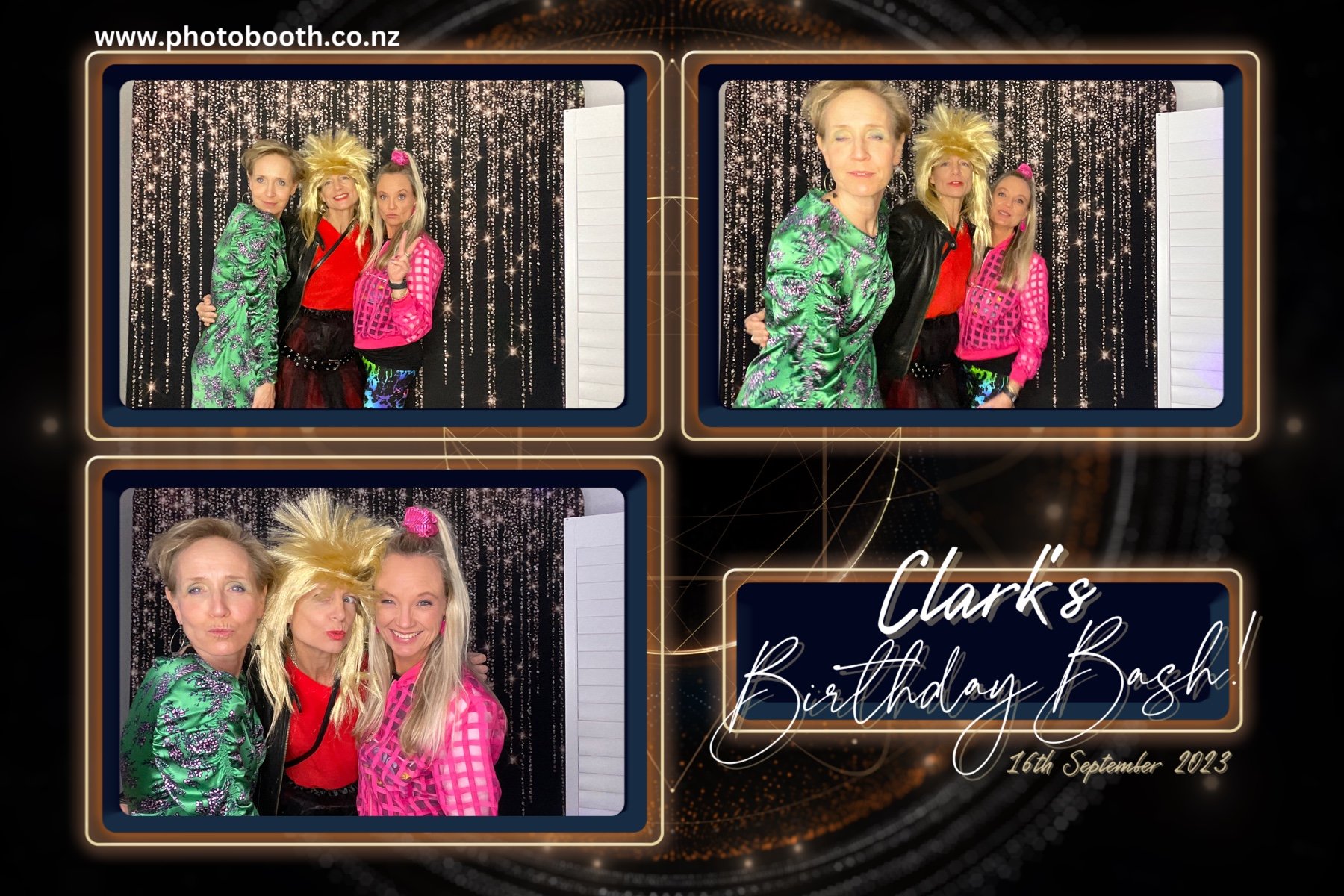 Clark's Celebration | View more photos from the event at gallery.photobooth.co.nz/u/SelfieCentral/Clarks-Celebration