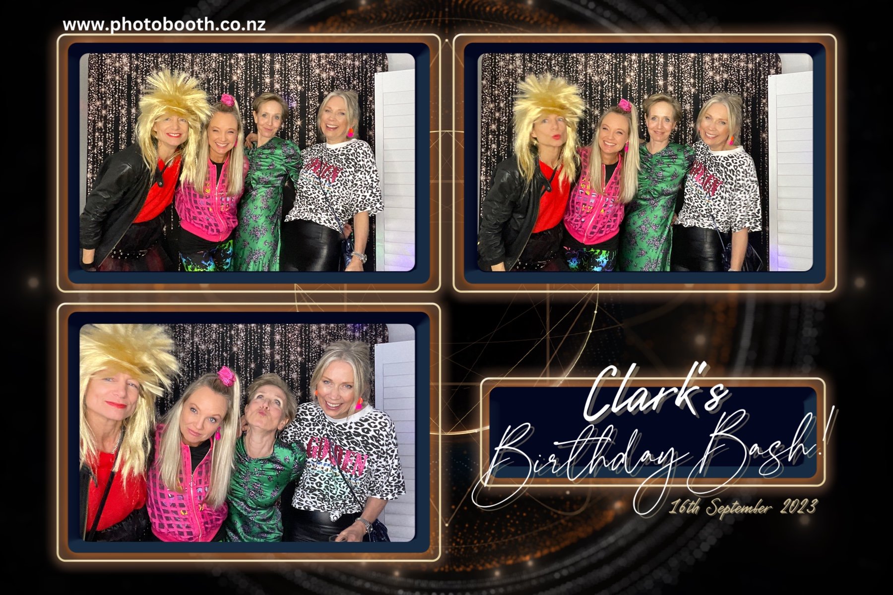 Clark's Celebration | View more photos from the event at gallery.photobooth.co.nz/u/SelfieCentral/Clarks-Celebration
