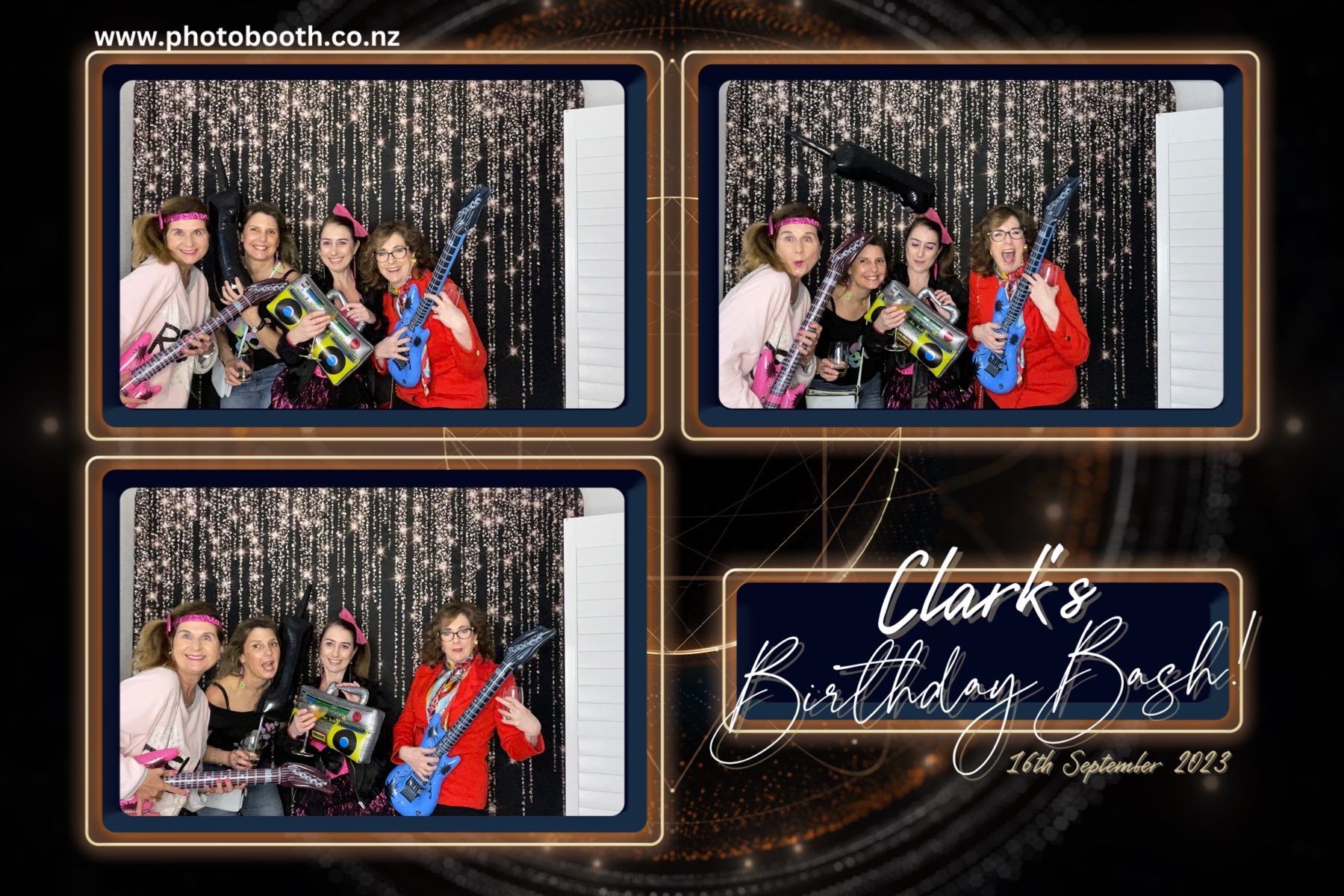 Clark's Celebration | View more photos from the event at gallery.photobooth.co.nz/u/SelfieCentral/Clarks-Celebration