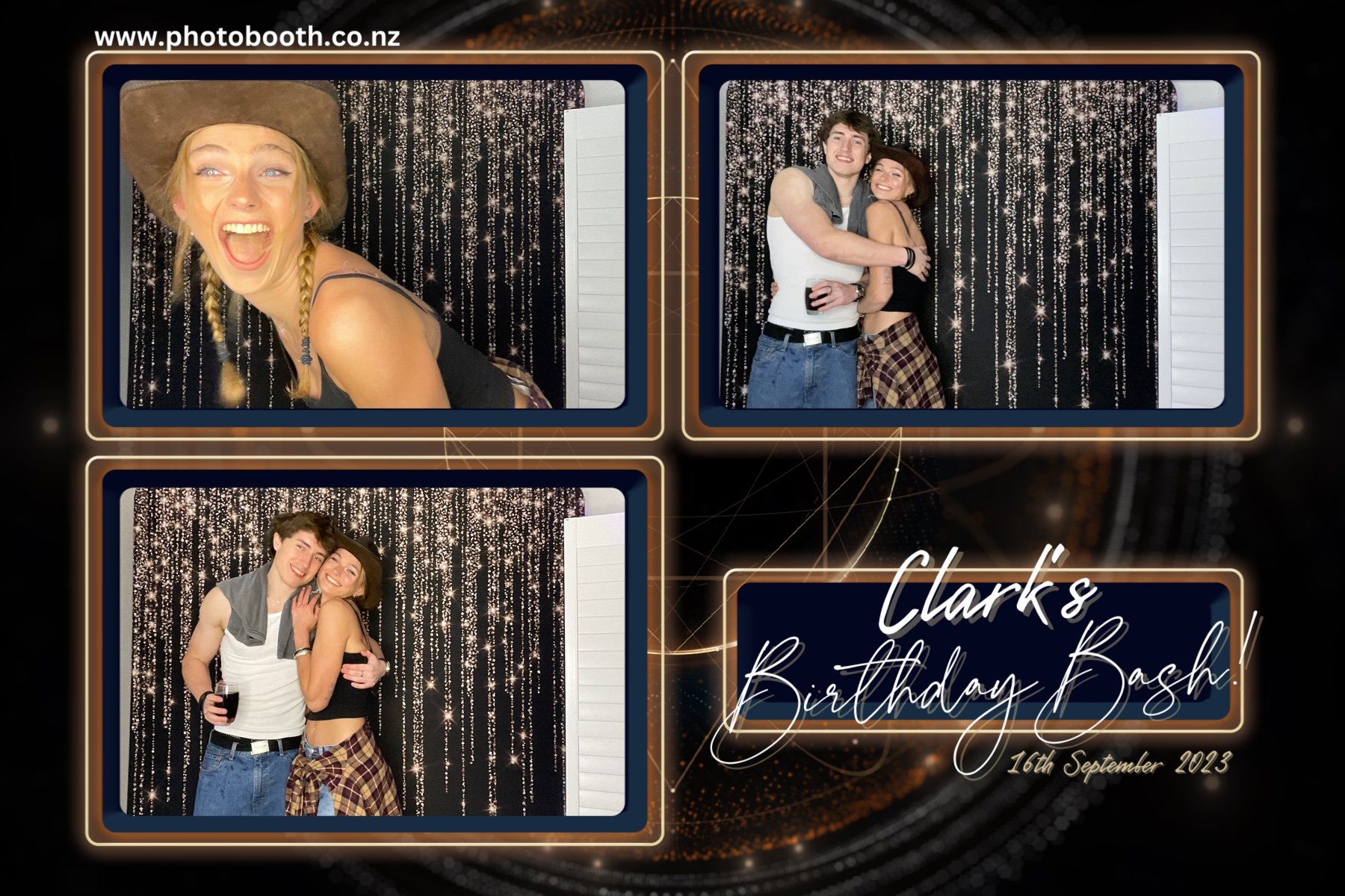 Clark's Celebration | View more photos from the event at gallery.photobooth.co.nz/u/SelfieCentral/Clarks-Celebration