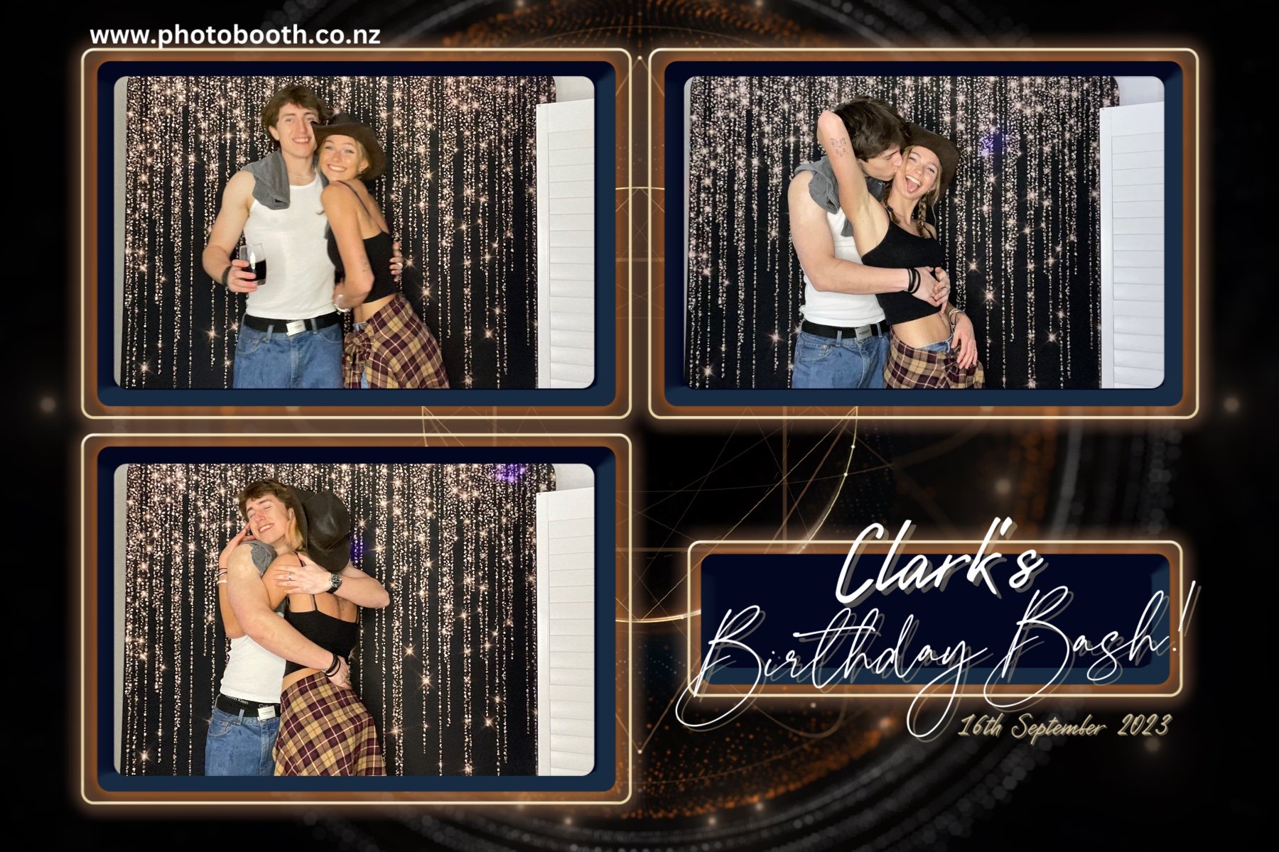 Clark's Celebration | View more photos from the event at gallery.photobooth.co.nz/u/SelfieCentral/Clarks-Celebration